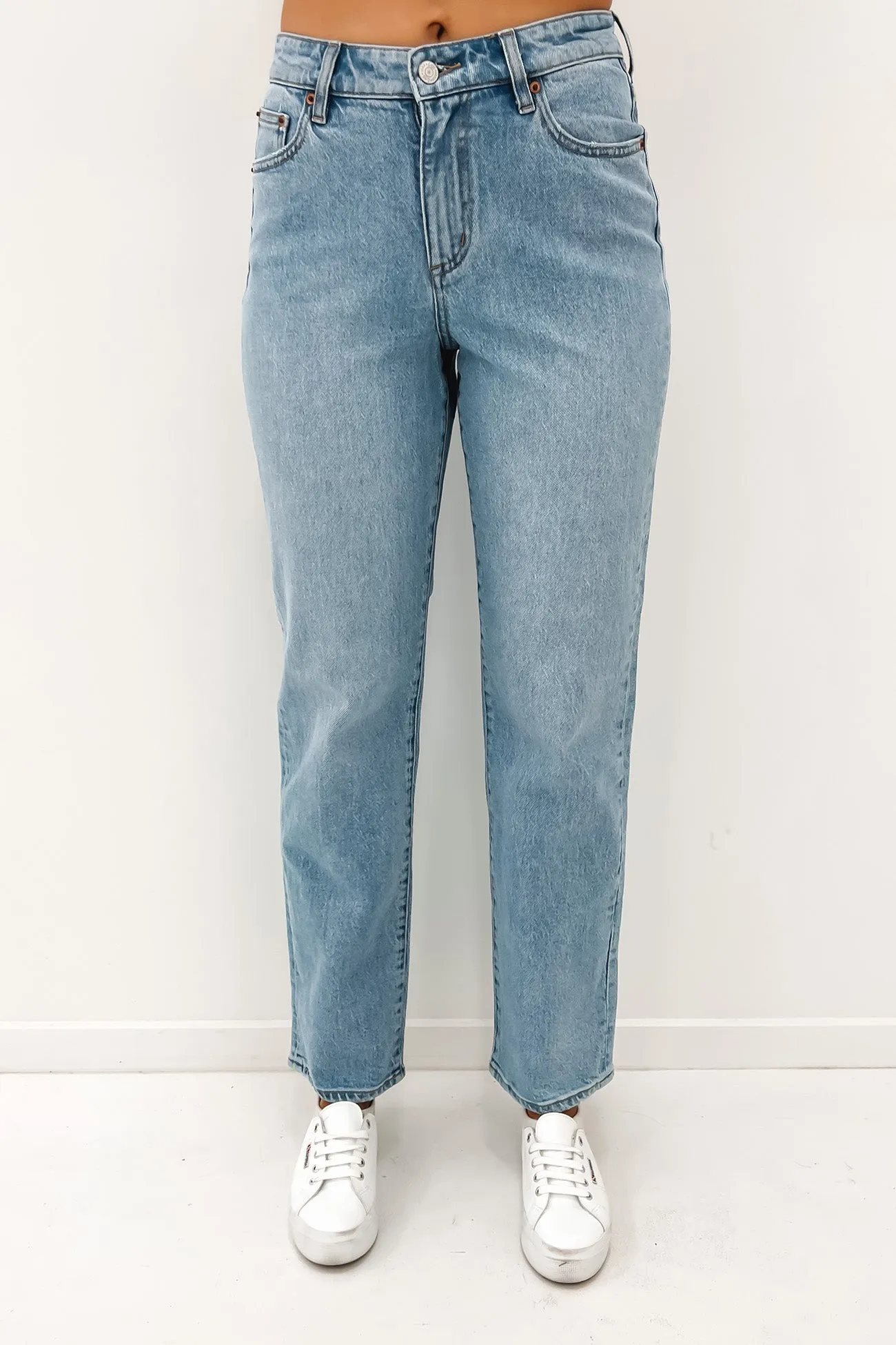 90s Mid Straight Jean Spinoff Blue