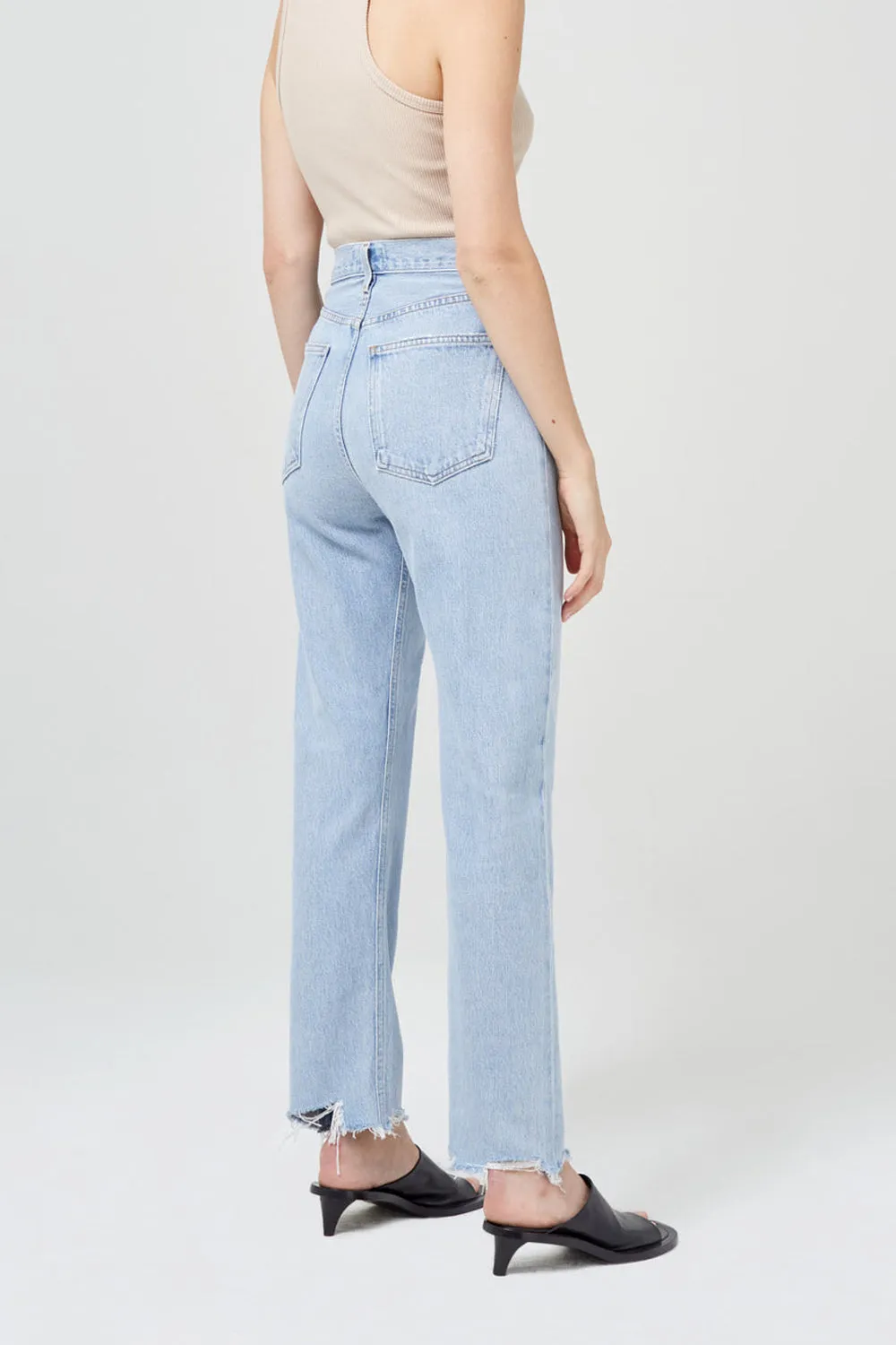 90s Pinch Waist Jean in Imitate