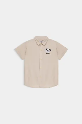 Animal Embroidered Shirt