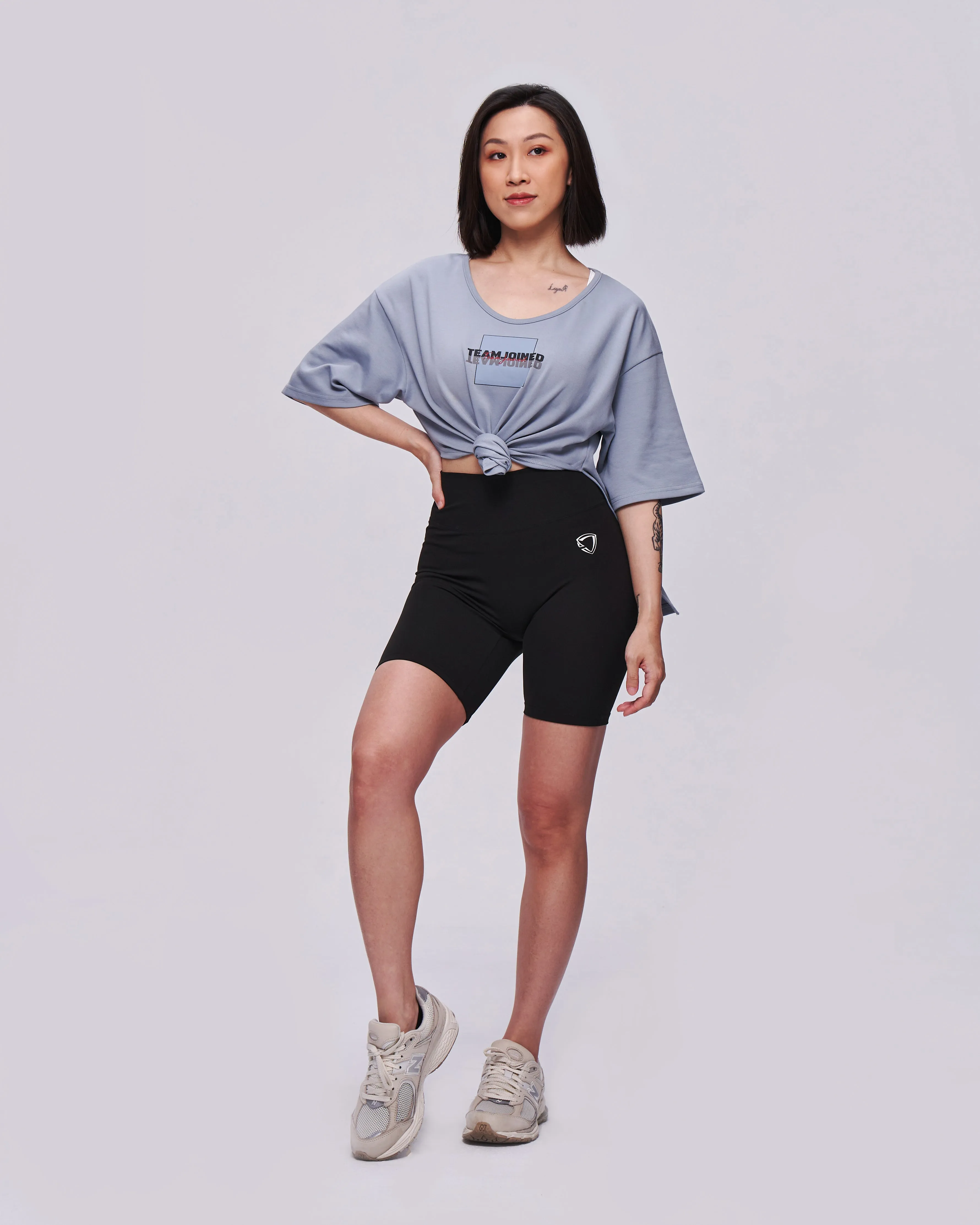 Asymmetry Hem Loose Tee