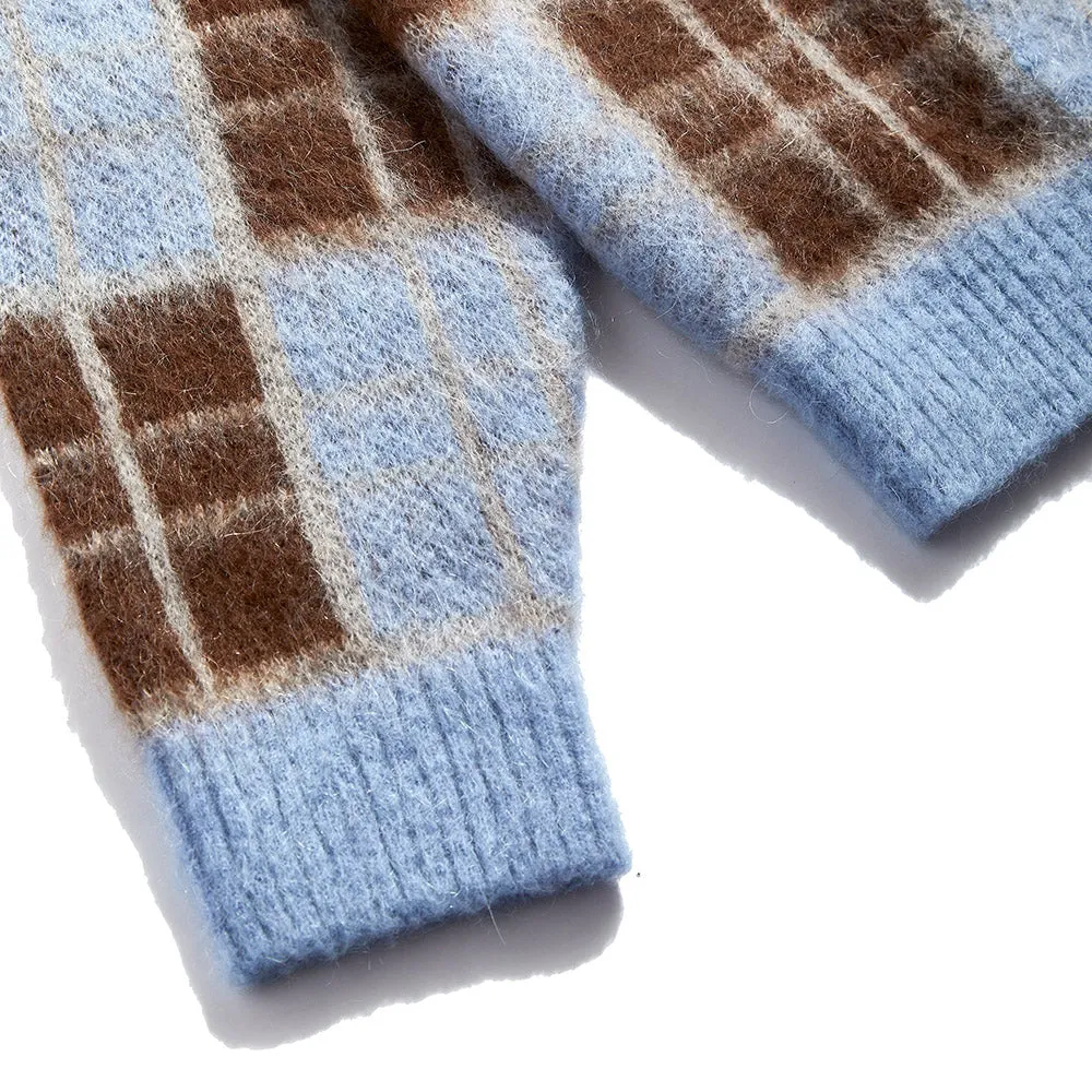 Awake NY Checkered Mohair Sweater