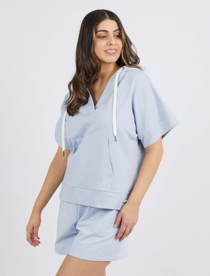 Barre Hoody (Light Blue)