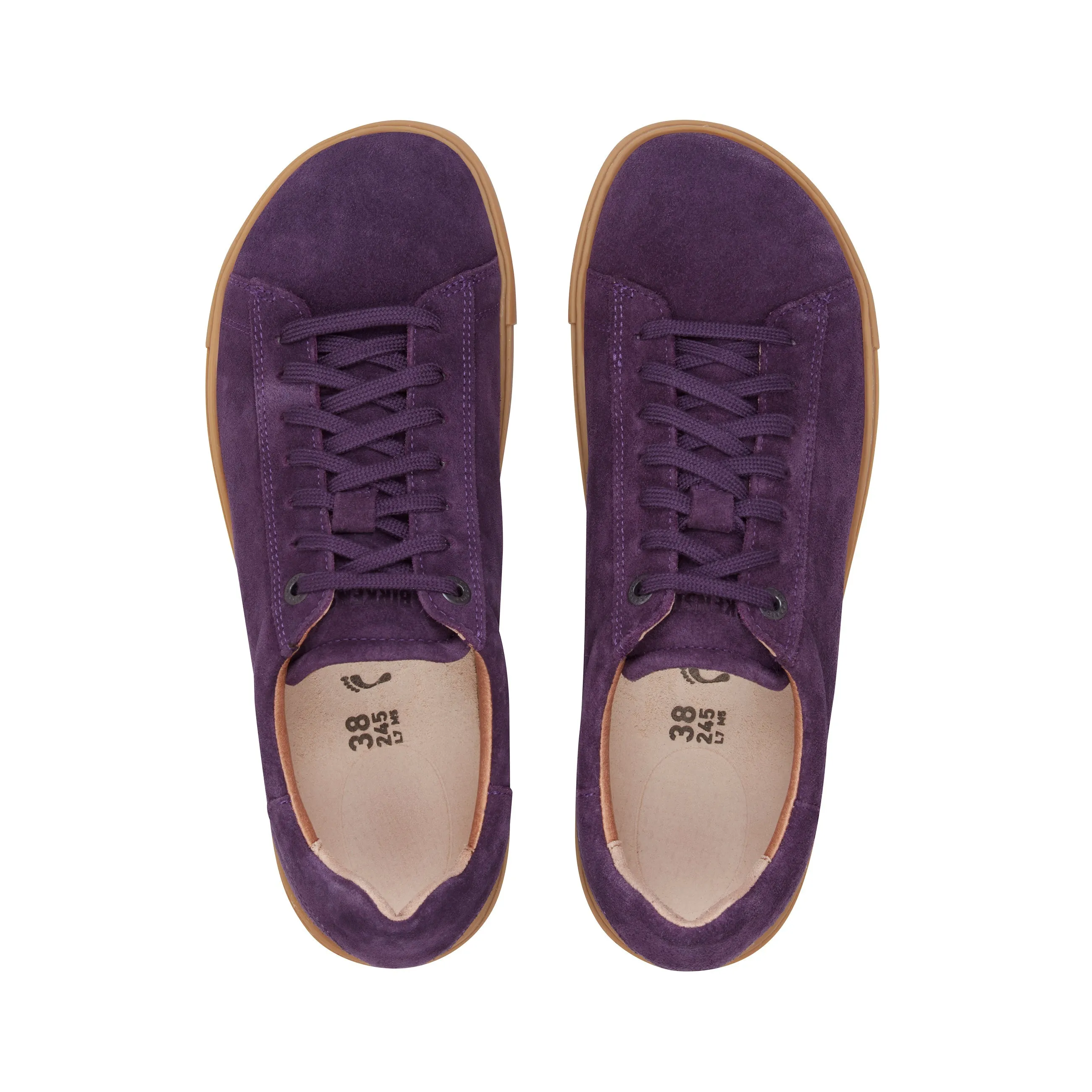 Bend Dark Berry Suede Leather