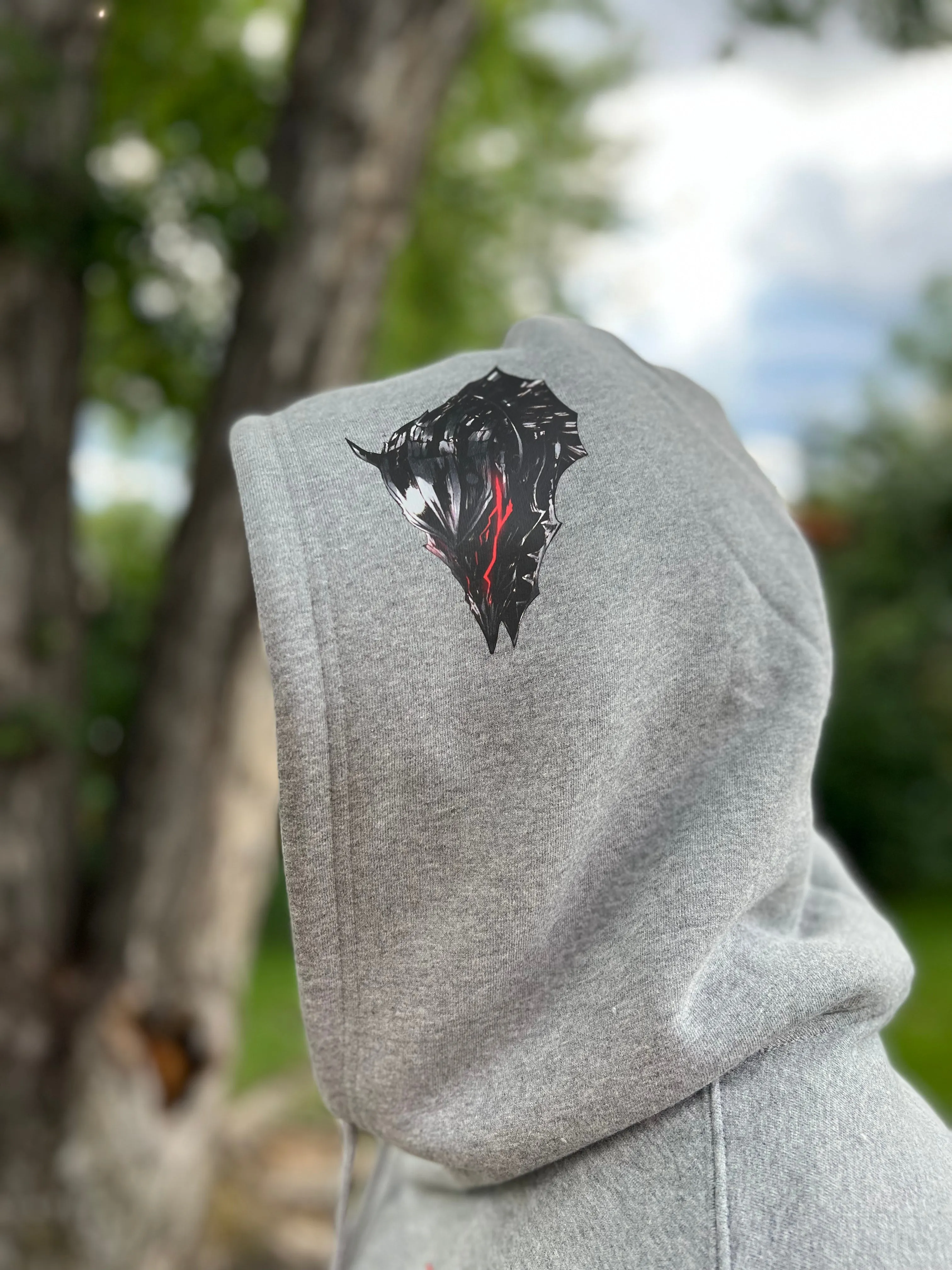 BERSERK v2 HOODIE - GREY