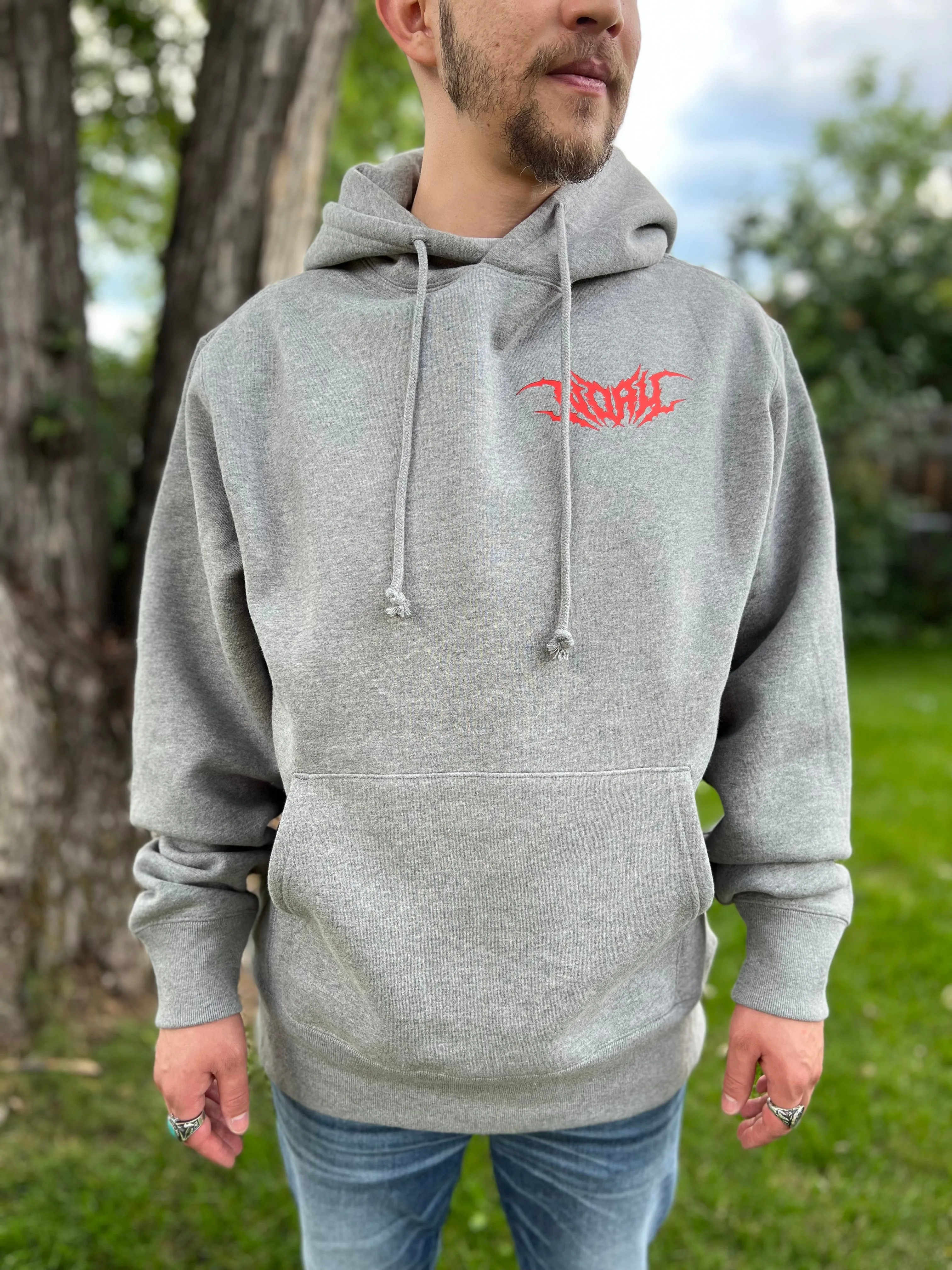 BERSERK v2 HOODIE - GREY