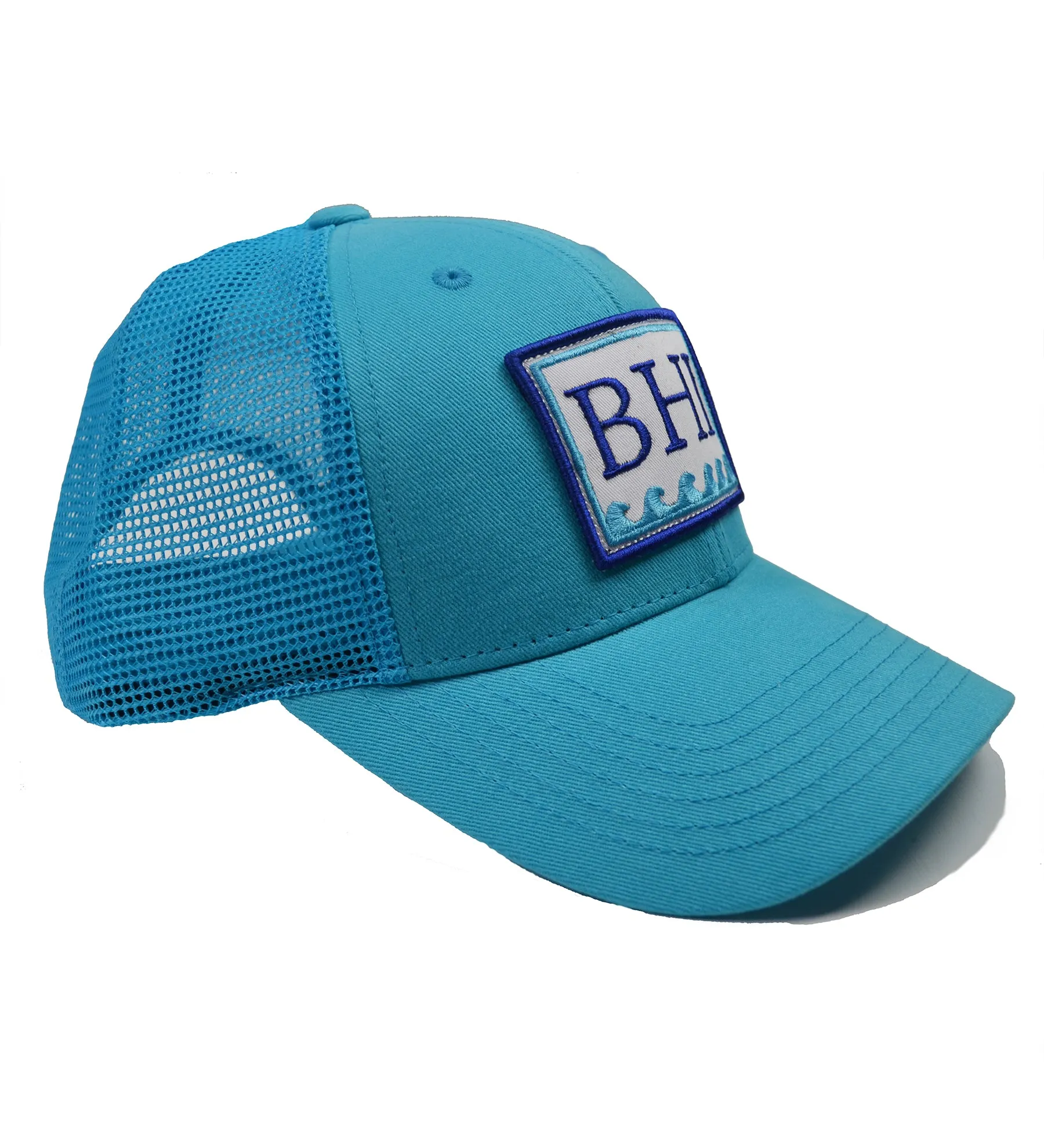 BHI Trucker Hat - Aqua