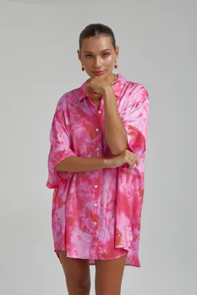 BIG SHIRT - HIBISCUS