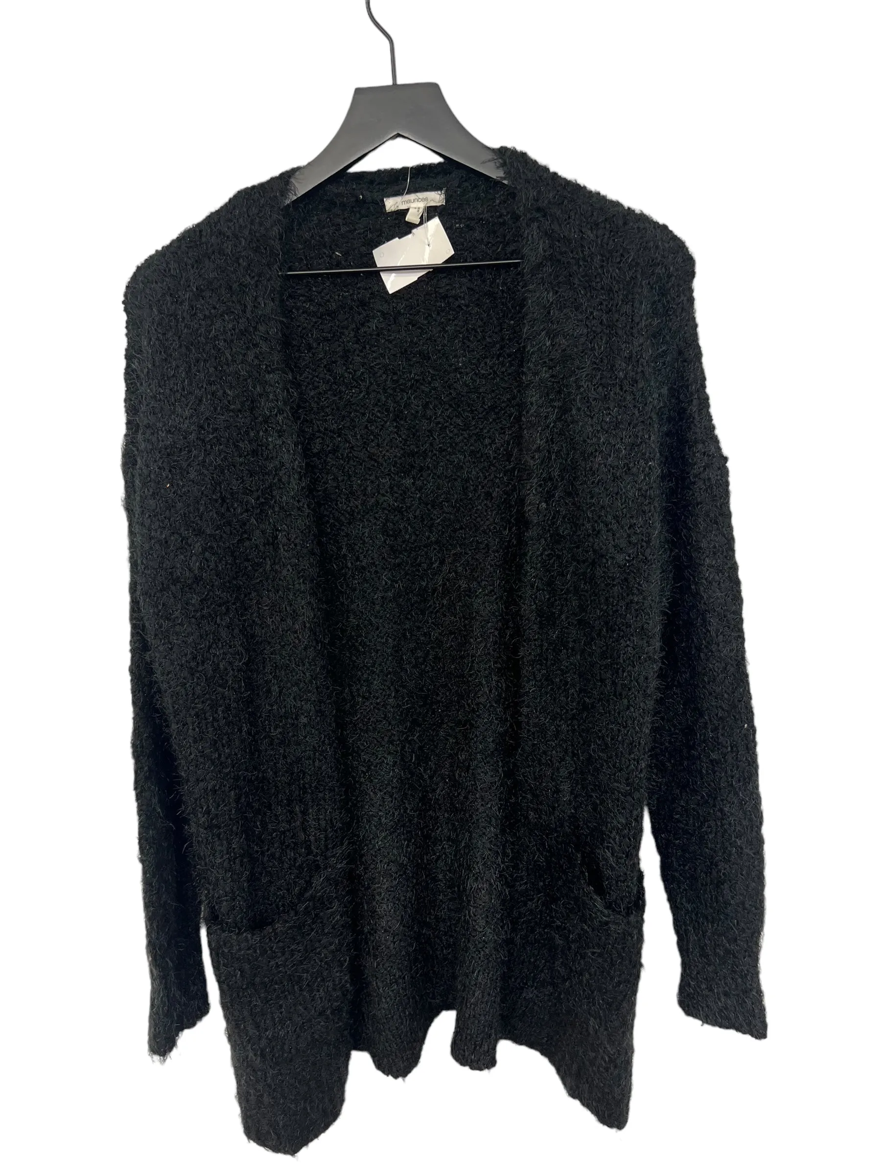 Black Sweater Cardigan Maurices, Size L