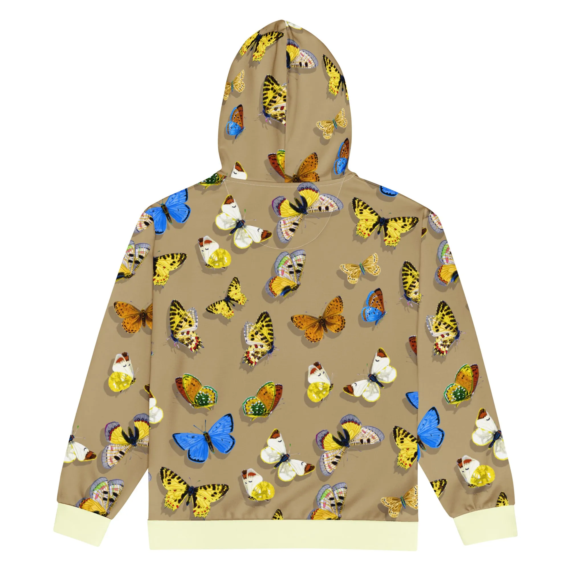 Butterfly Unisex zip hoodie