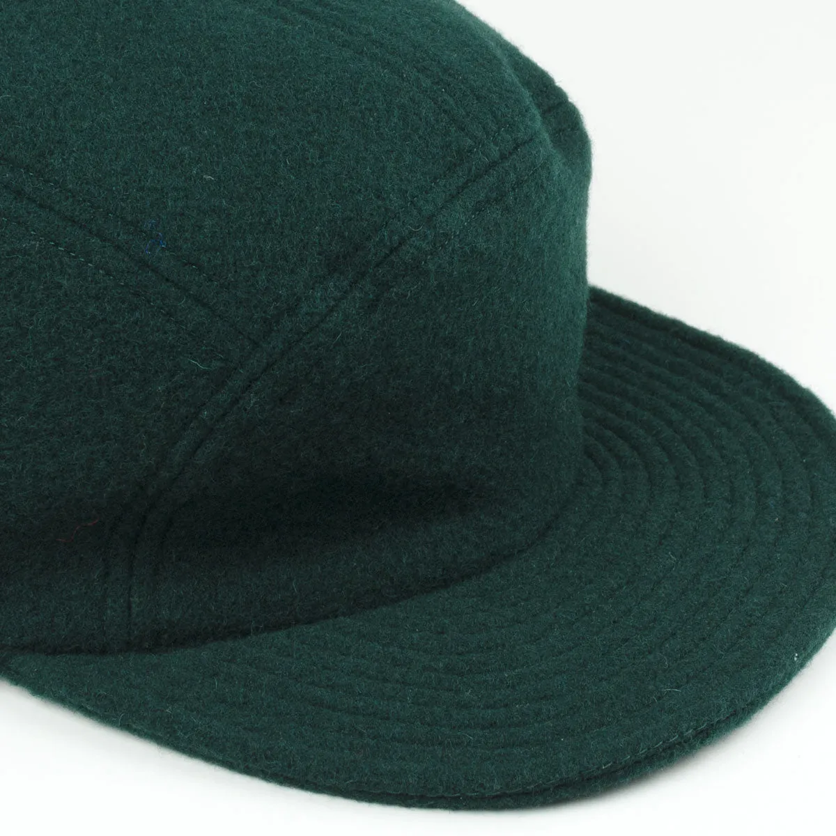 cableami - Wool Flannel Cap - Green