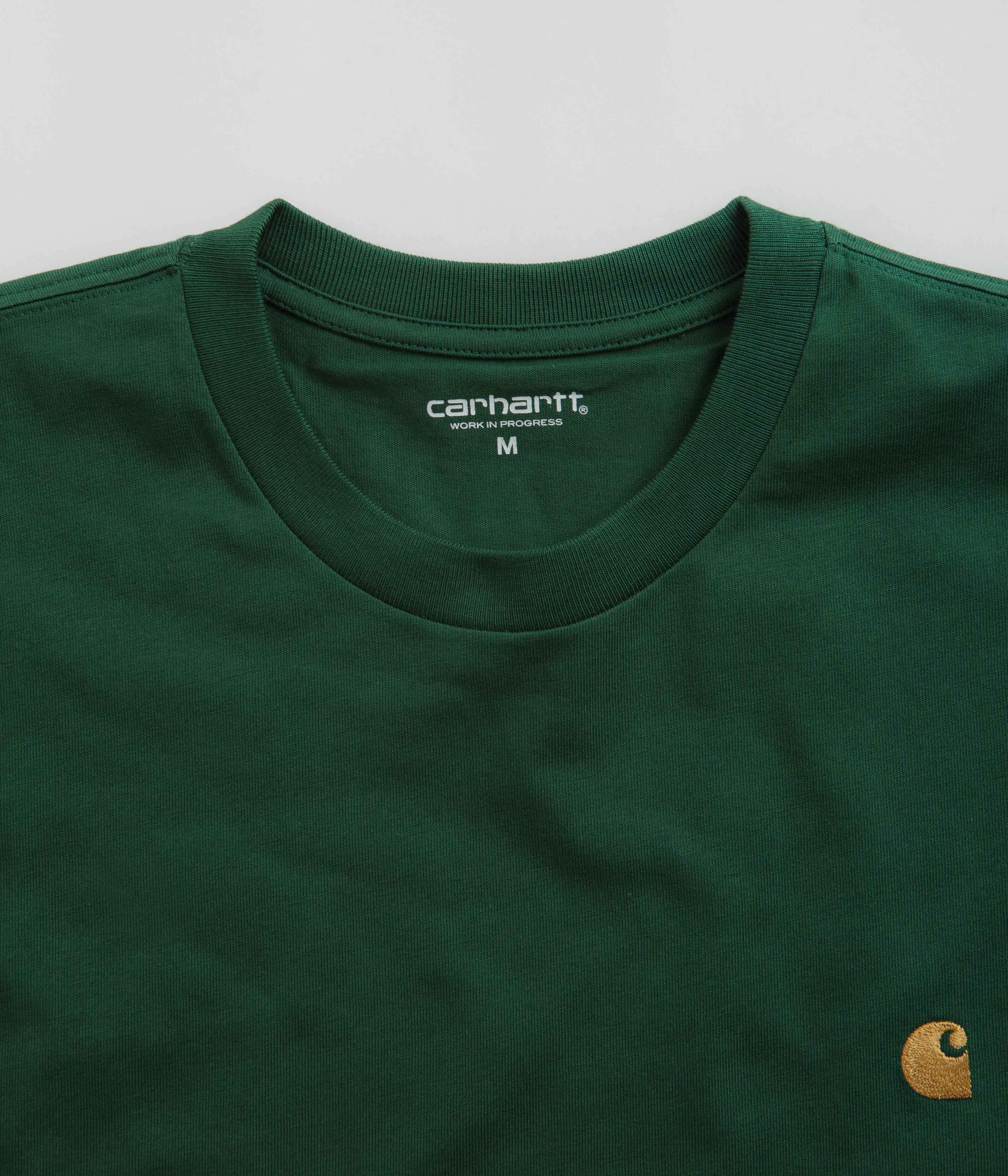 Carhartt Chase T-Shirt - Chervil / Gold