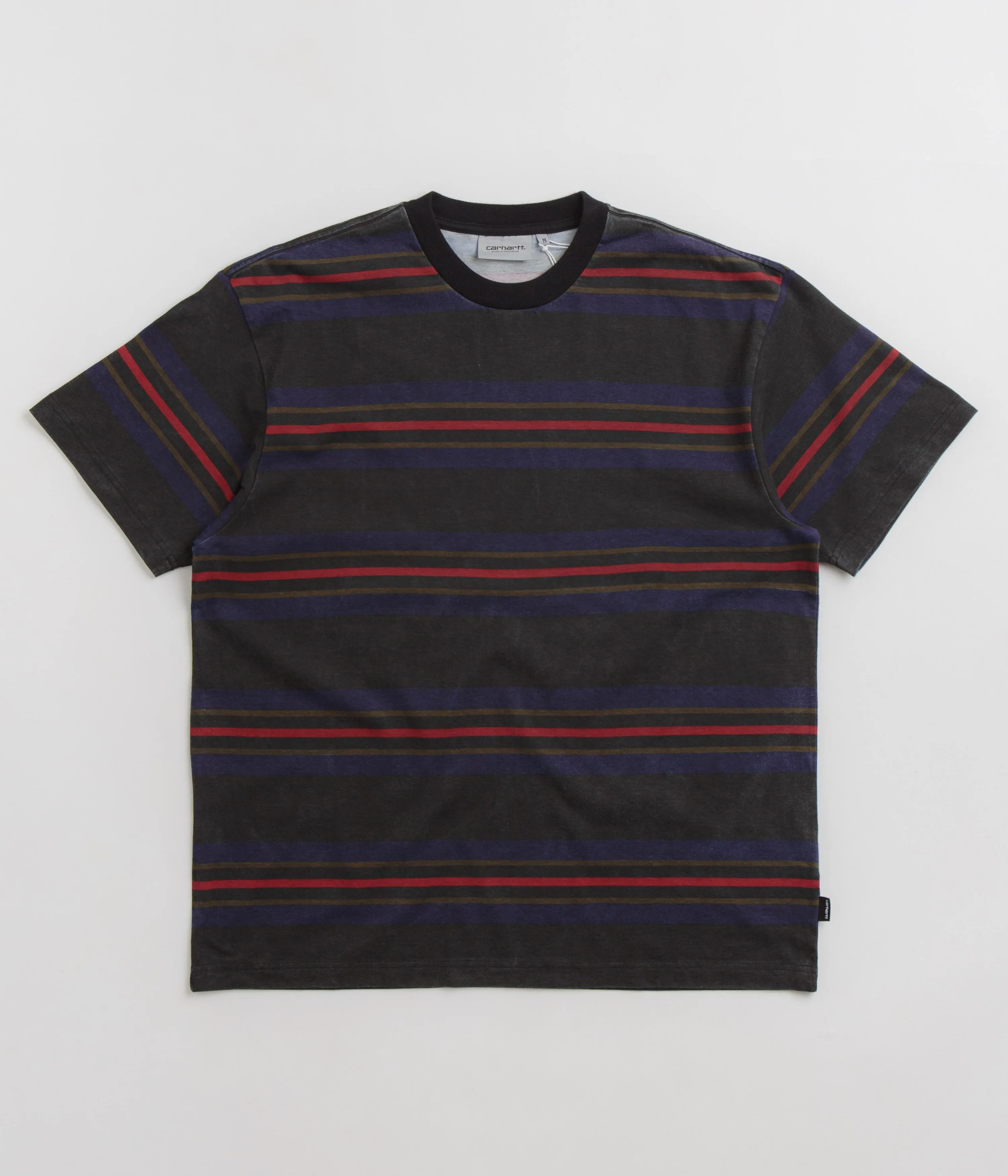 Carhartt Oregon T-Shirt - Starco Stripe / Black