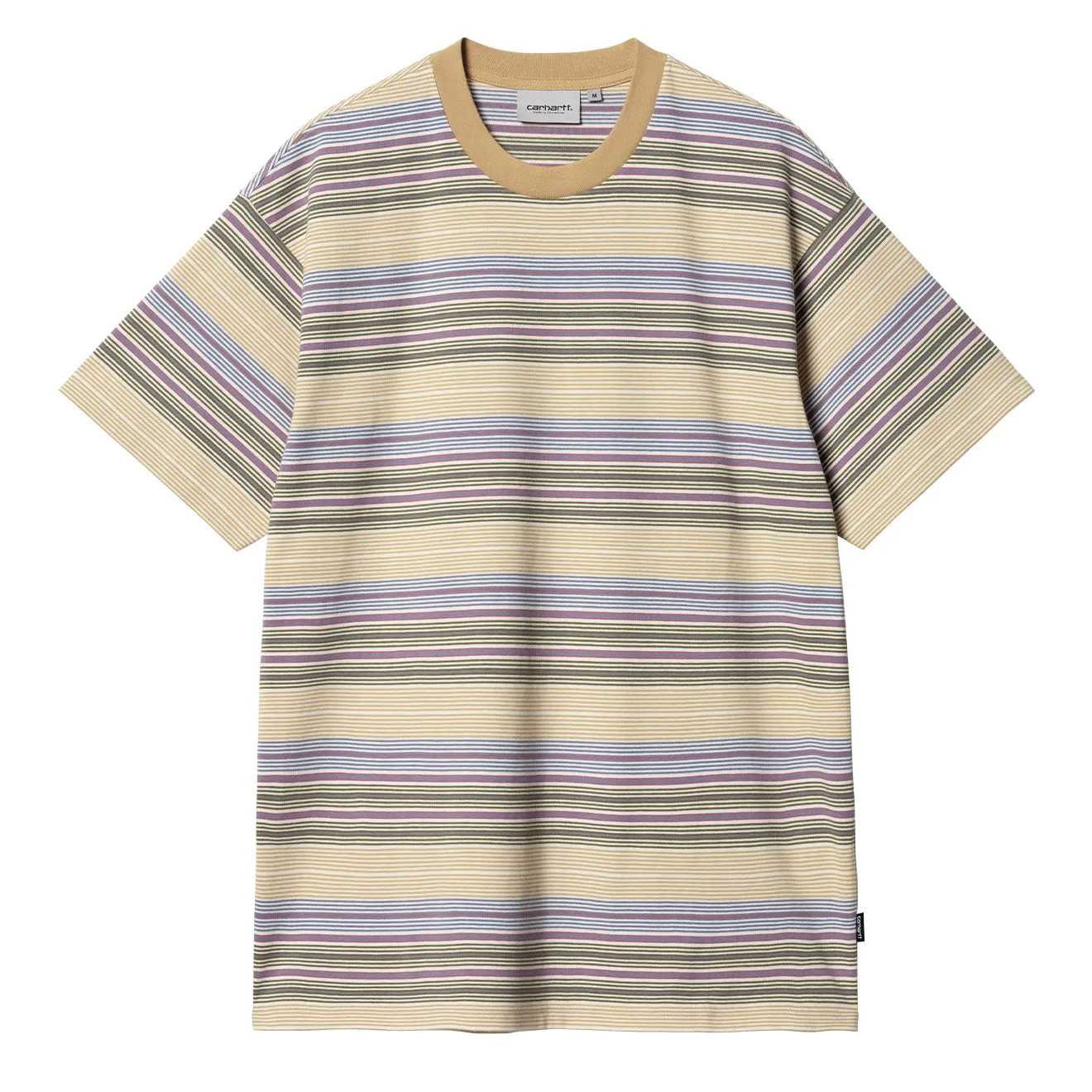 Carhartt WIP Coby T-Shirt Colby Stripe Bourbon