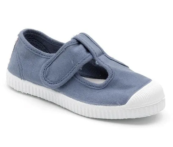 CIENTA TOILE SALOME 77997  Bleu Jeans Toiles Espadrilles