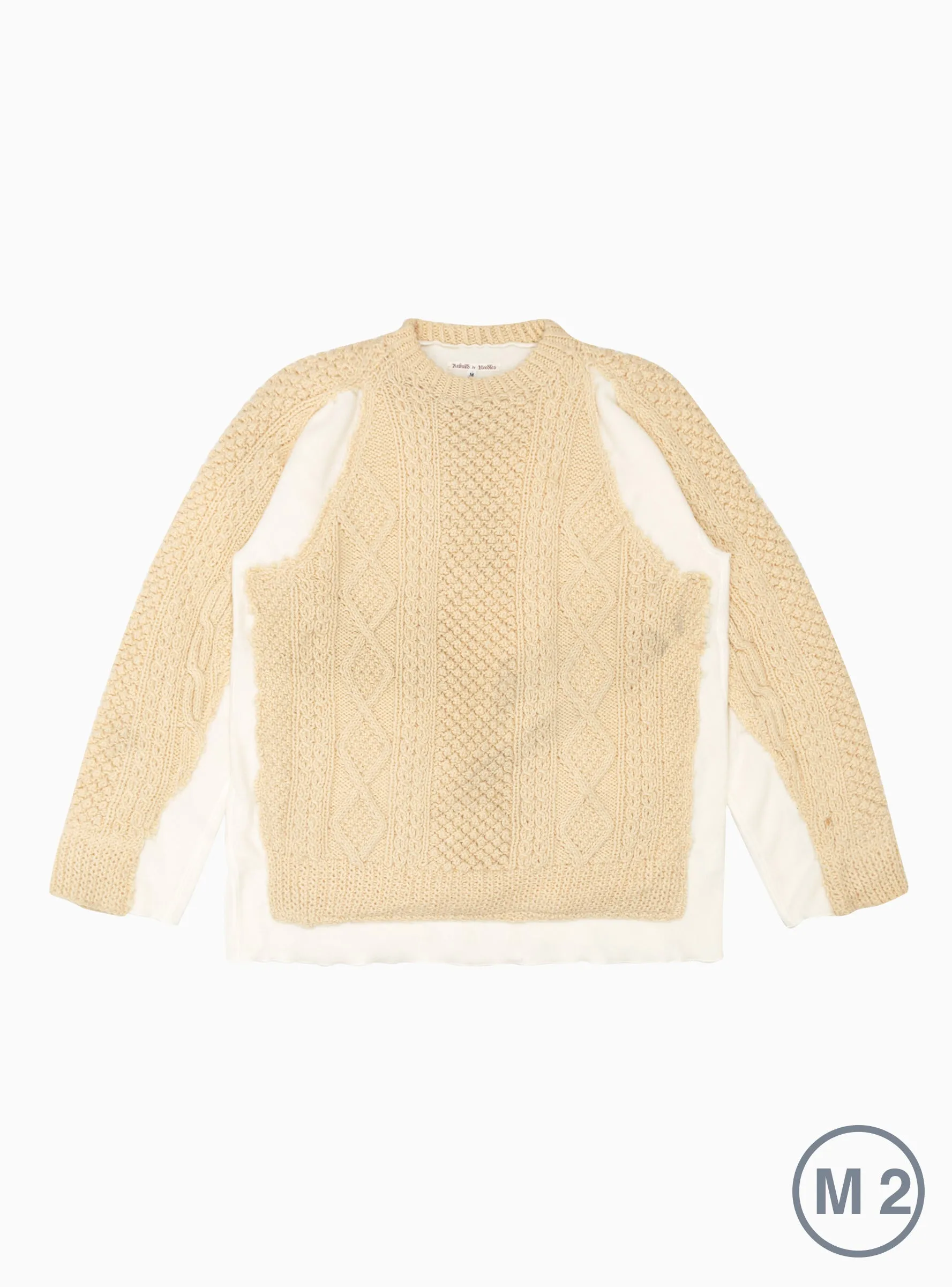 Covered Fisherman Sweater Cream