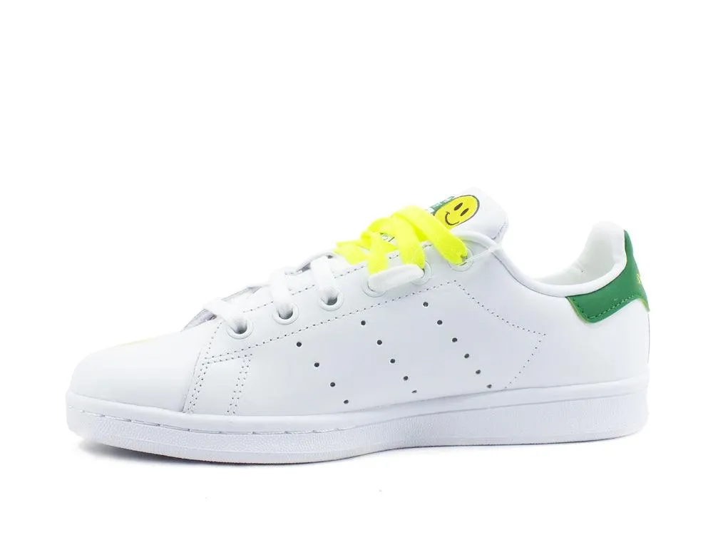 CUSTOM / ADIDAS Stan Smith Smile White Green M20605