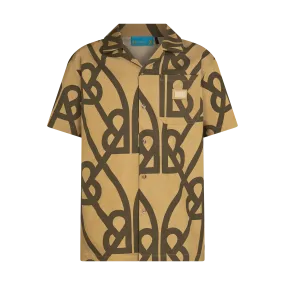 DENOGRAM SHIRT-BROWN