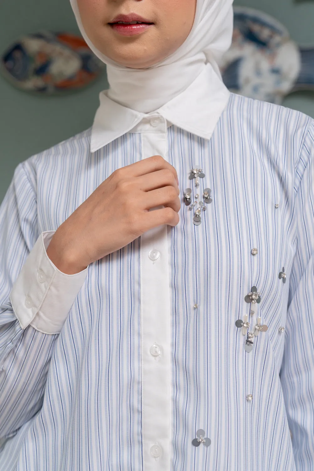 Disya Shirt (Minor) Light Blue