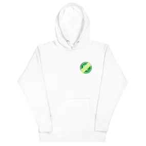 DOUBLE-BADGES PRINTED HOODIE