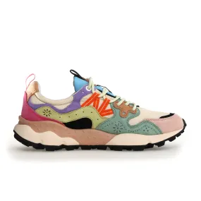 Flower Mountain Yamano 3 Sneaker (Unisex) - Pink/Beige/Light Green