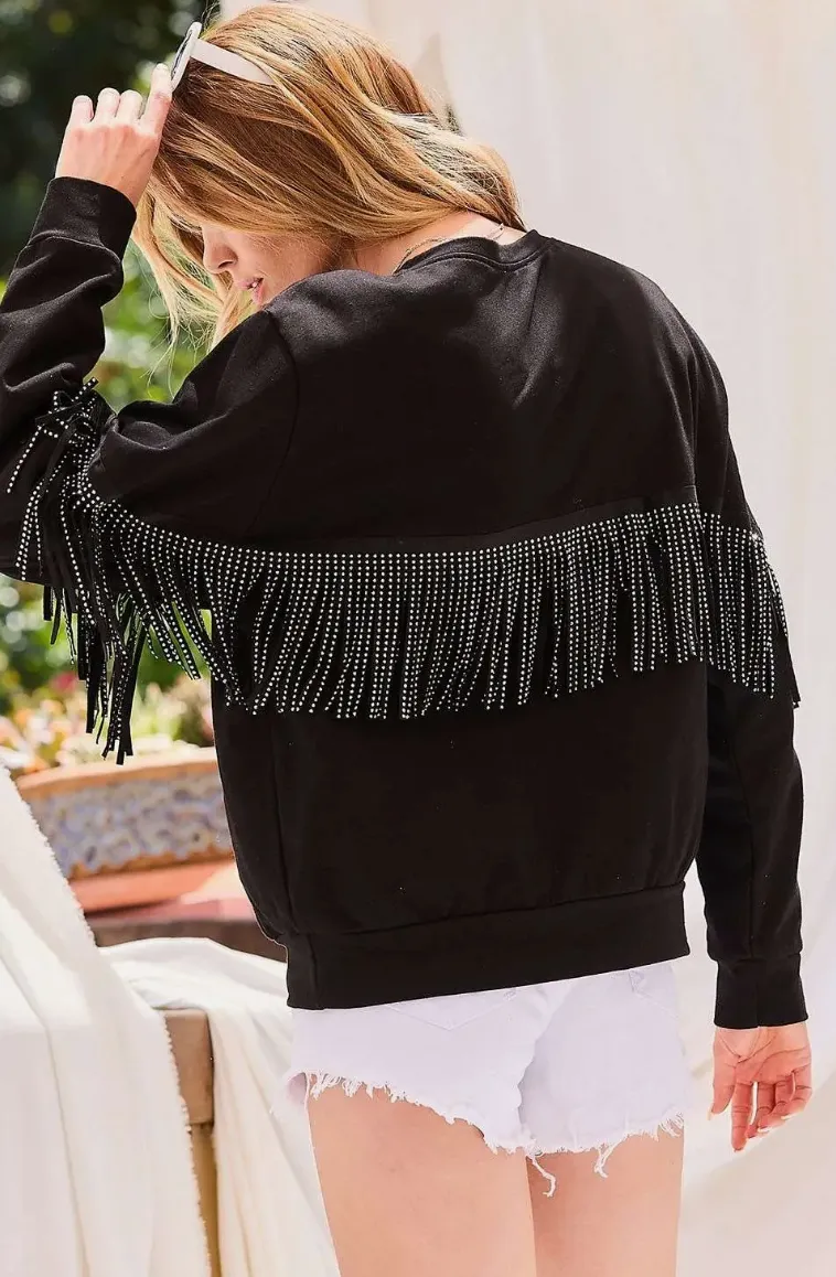 Fringe Pullover