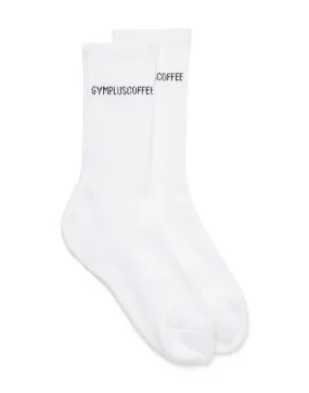 Full Length Everyday Sock in White