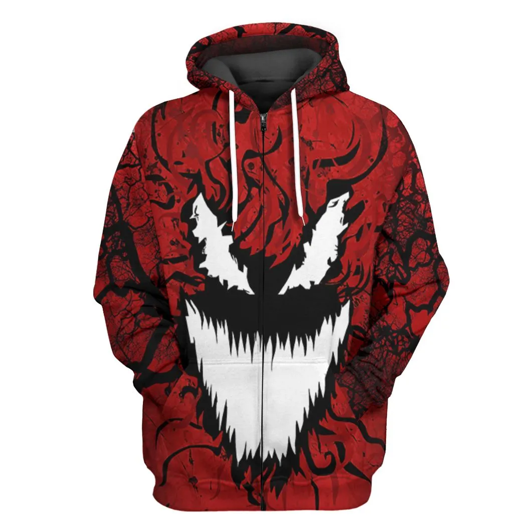 Gearhuman 3D Carnage Tshirt Hoodie Apparel