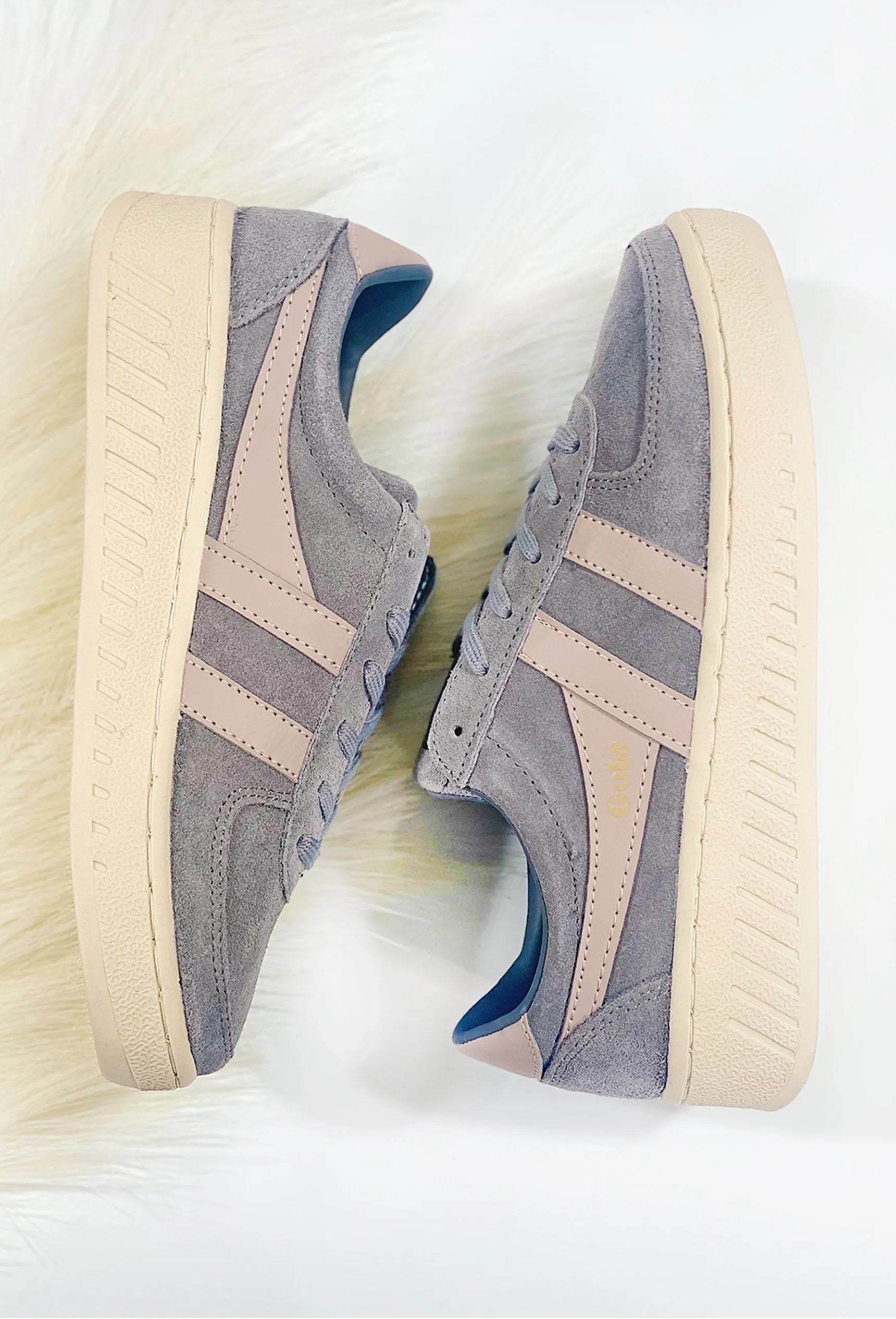 Gola Grandslam Sneaker in Suede Ash