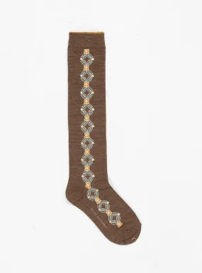 Hanaha Socks Brown