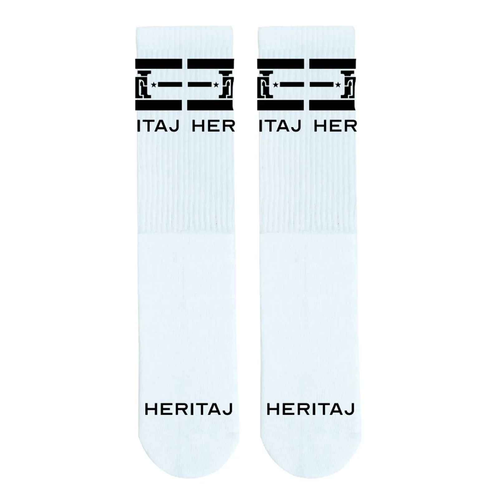 Heritaj-Classic HT Logo-Crew Socks 3 pairs-(Unisex)