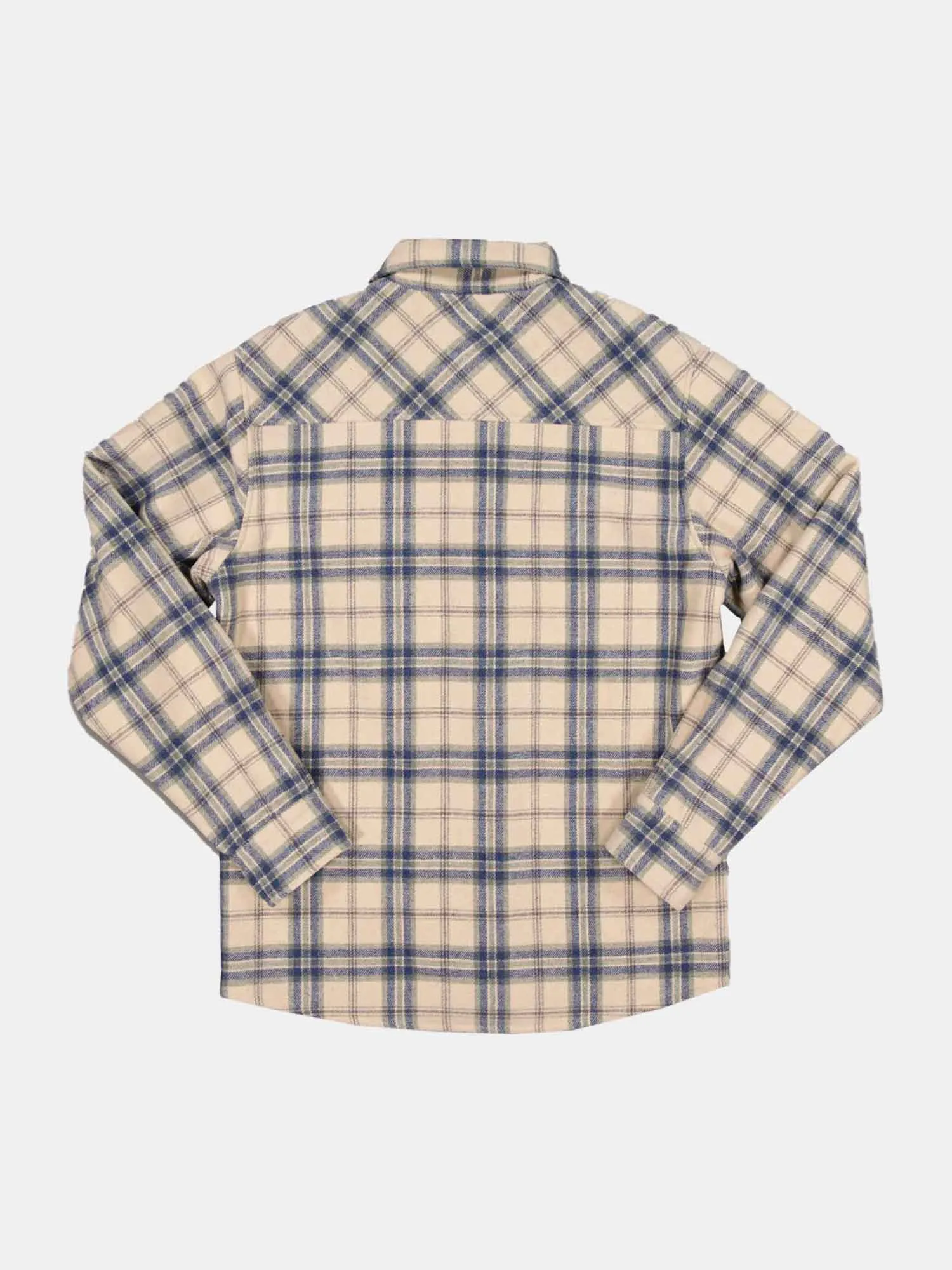 Just Another Fisherman Seaport Shearling Shirt - Sand Check