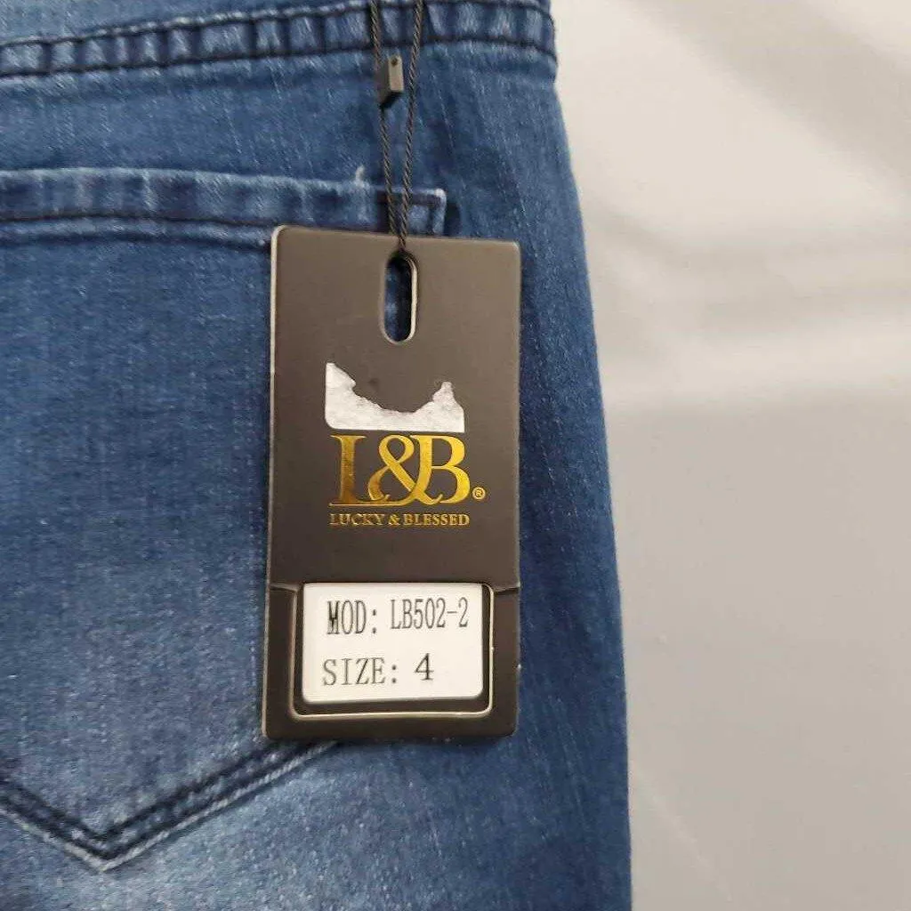 Sure! The optimized title for this e-commerce product could be: Stylish L & B Jeans for Maximum Comfort and Fashionable Look.