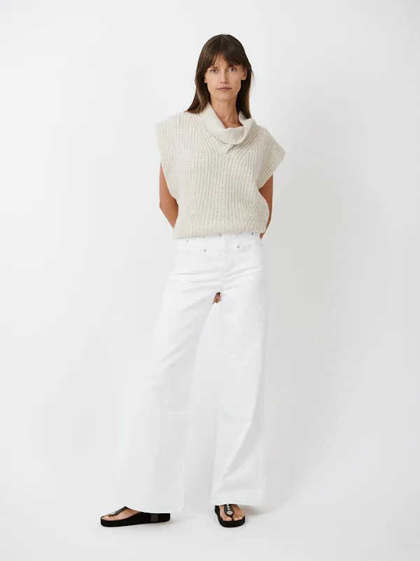 Lemony Pant in White