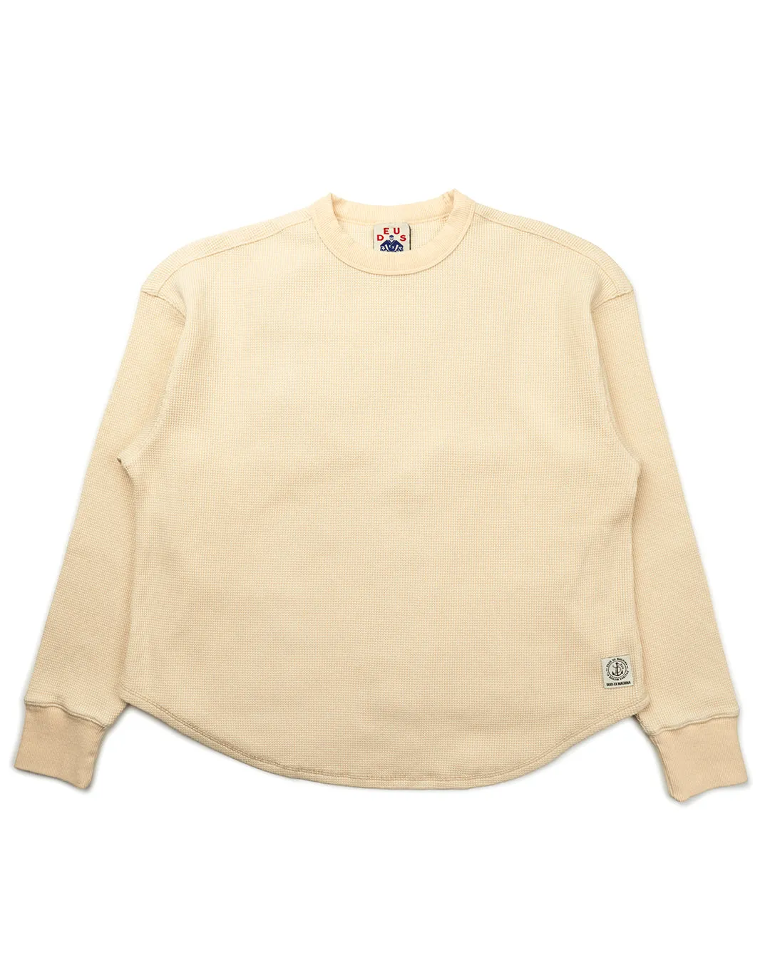 LONI WAFFLE KNIT - BONE WHITE