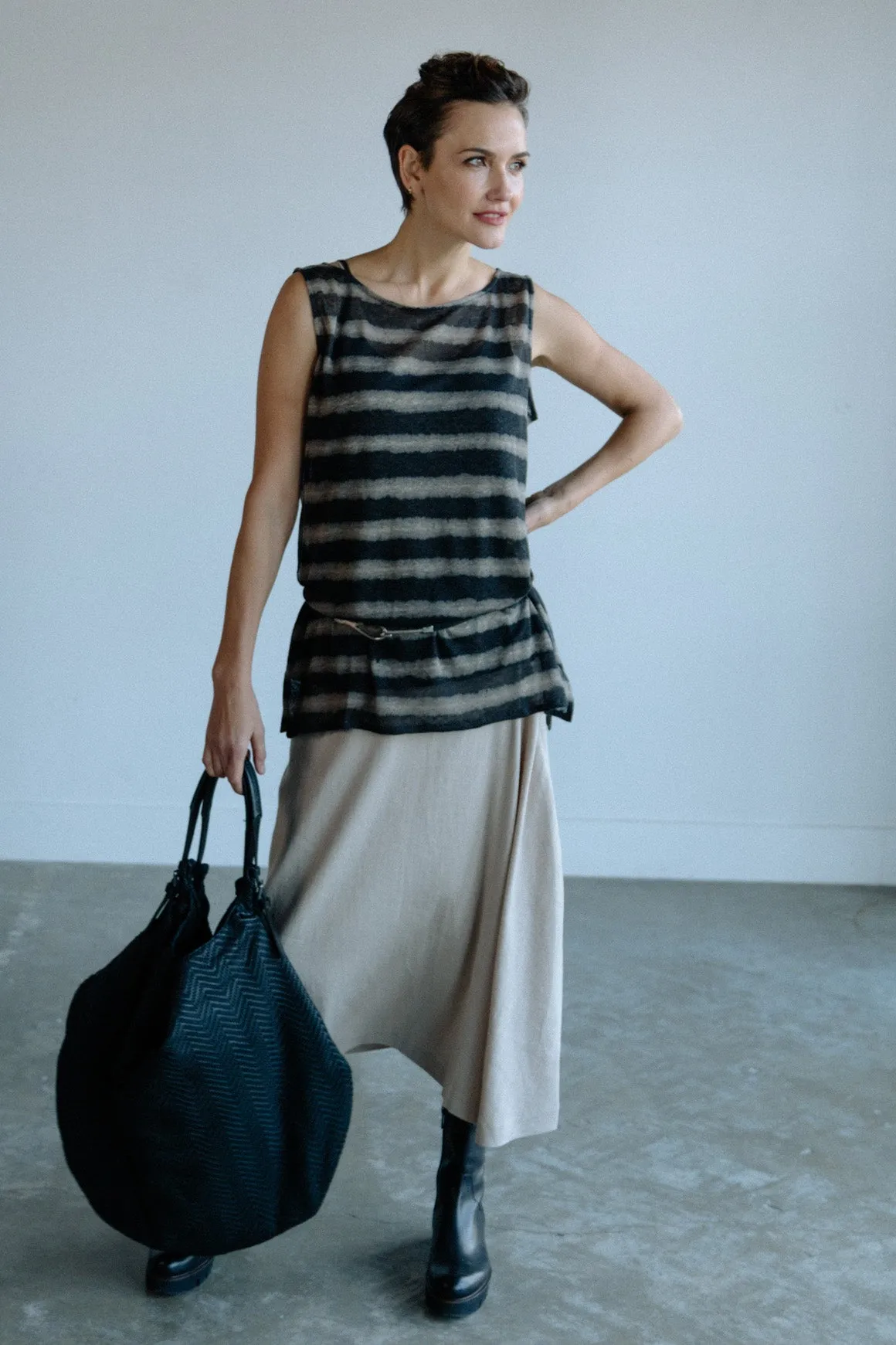 MARABELLA TANK IN LINEN KNIT