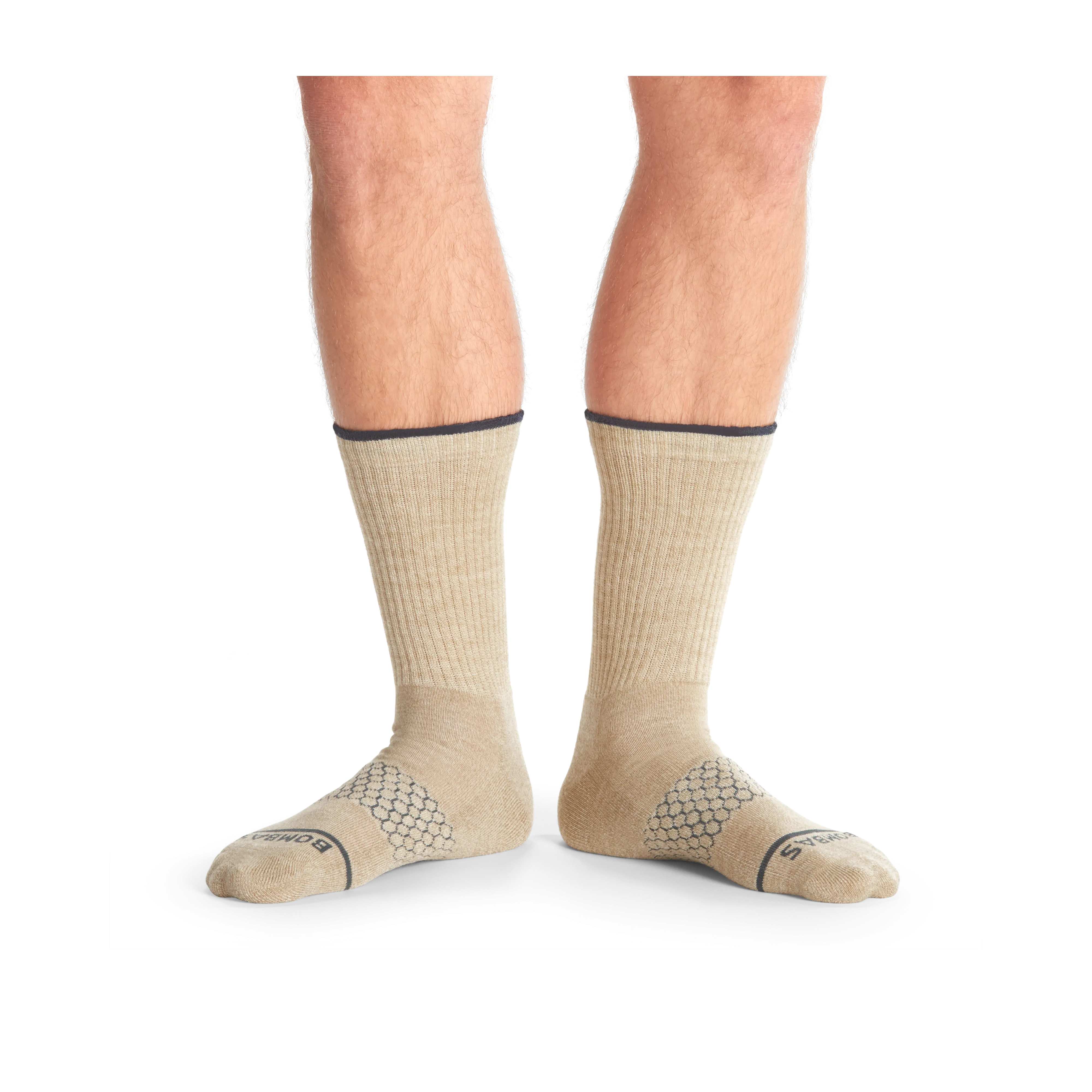 Men's Merino Wool Blend Calf Socks