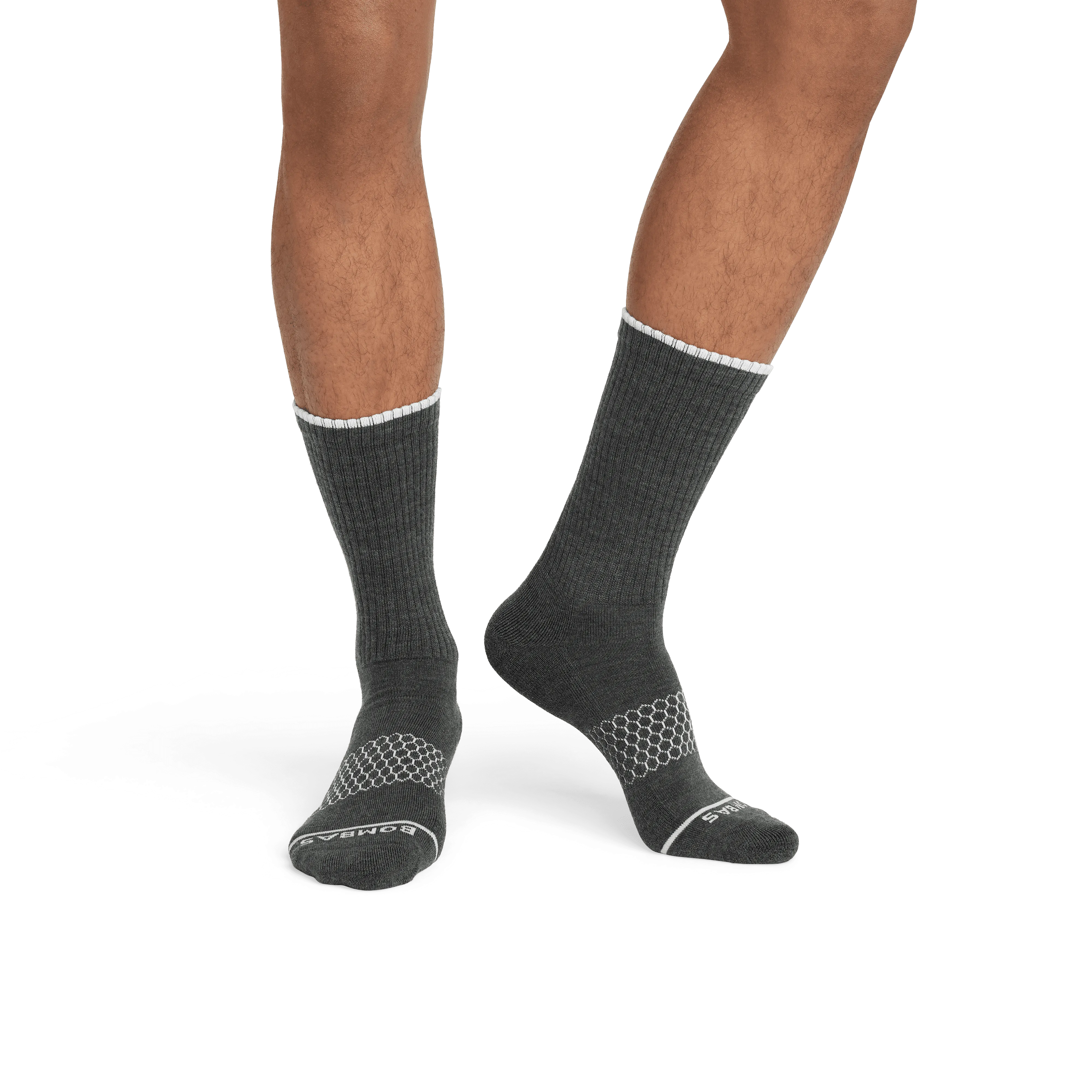 Men's Merino Wool Blend Calf Socks