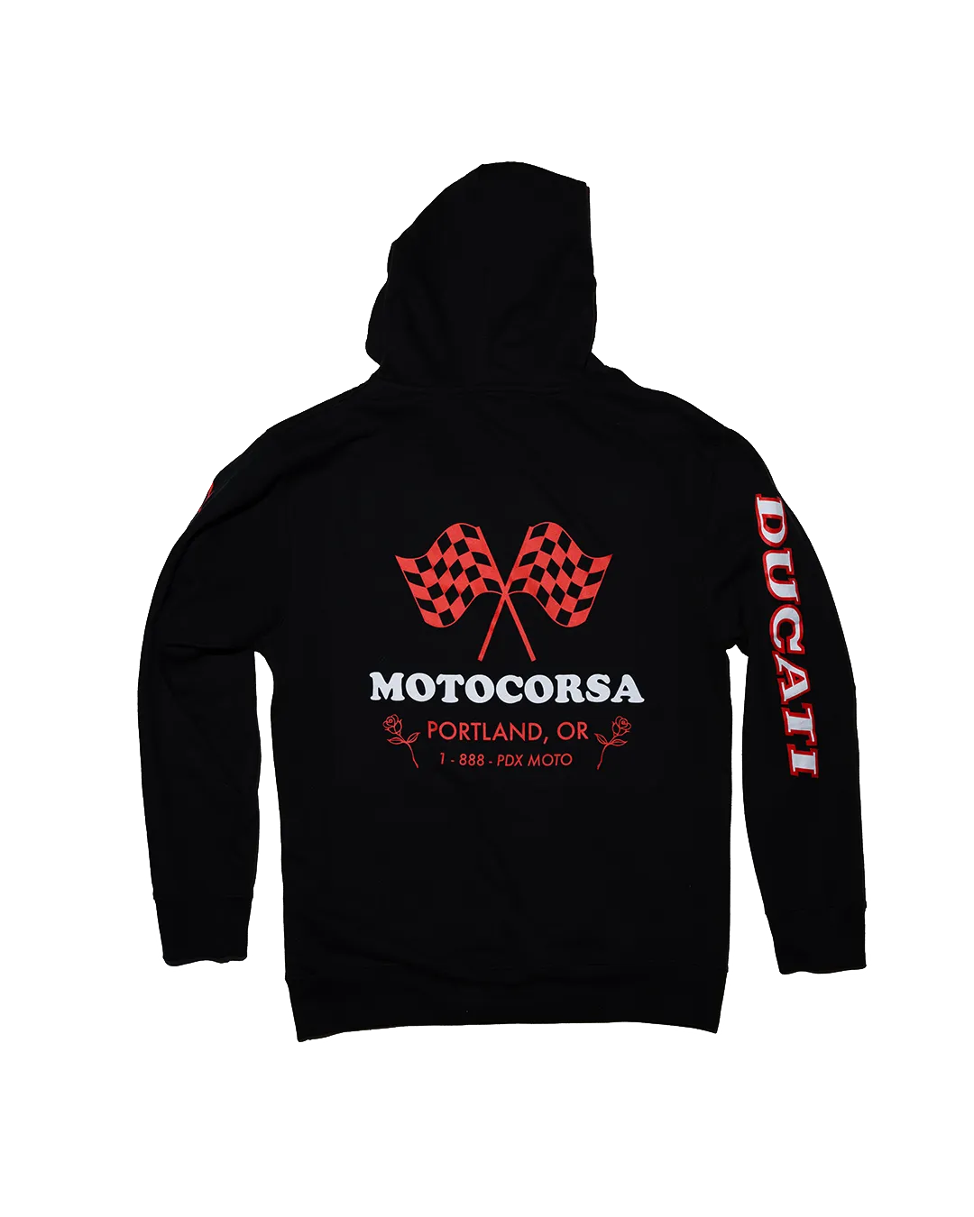 Motocorsa Checkered Flag Hoodie