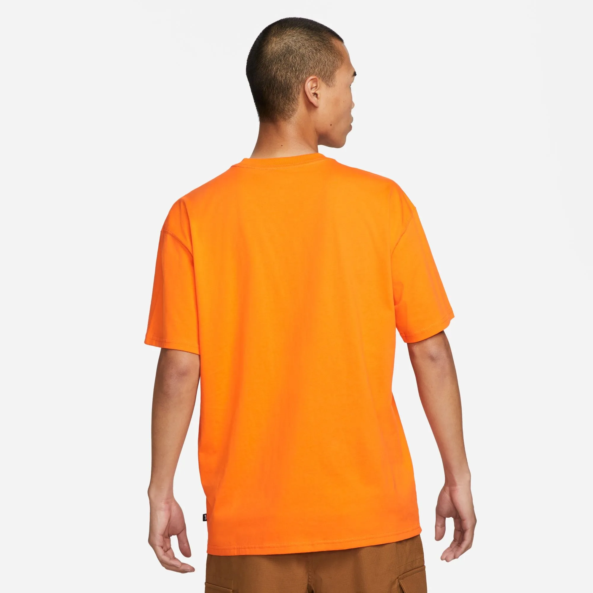 Nike SB Skate Logo Tee Safety Orange