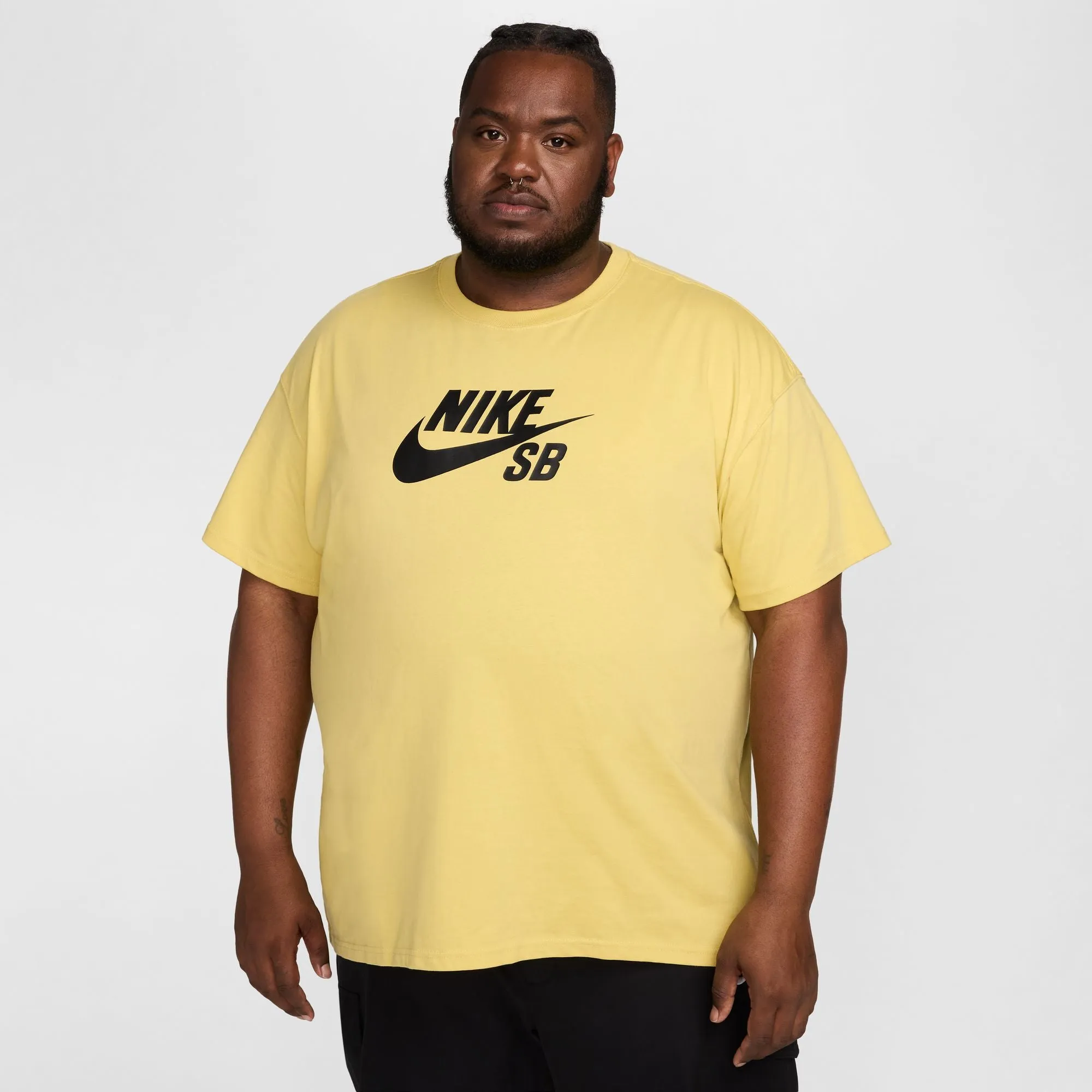 Nike SB Tee Logo HBR Saturn Gold