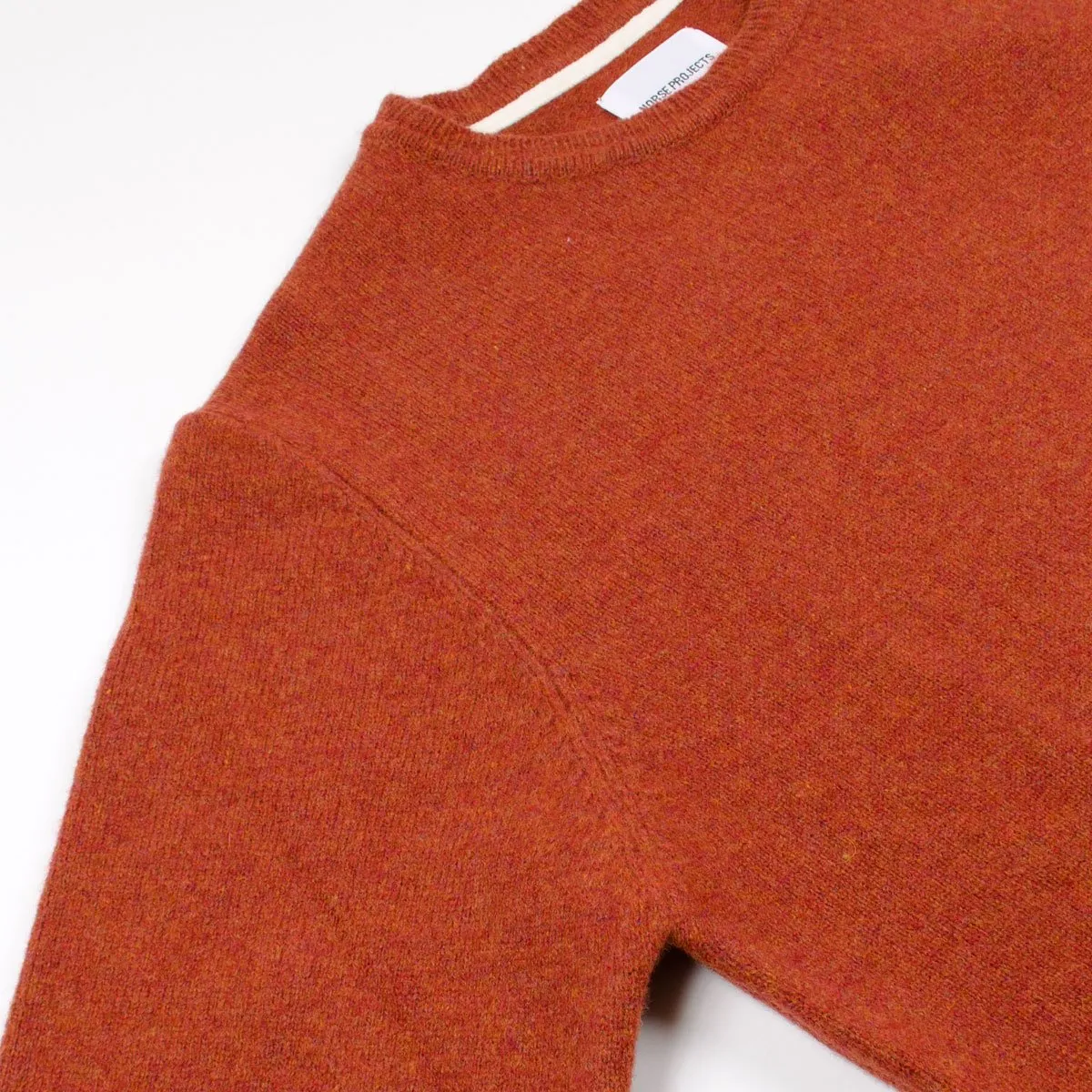 Norse Projects - Sigfred Lambswool Sweater - Ochre