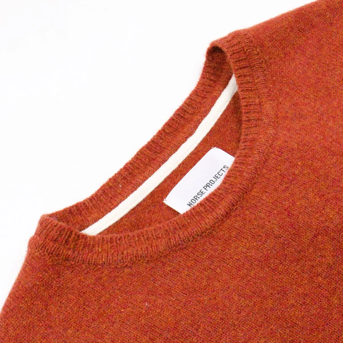 Norse Projects - Sigfred Lambswool Sweater - Ochre