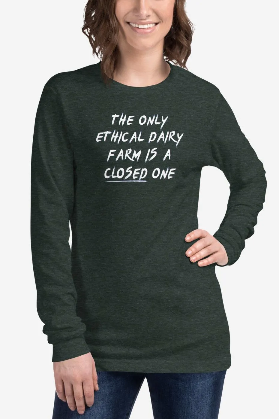 Not Ethical Unisex Long Sleeve Tee