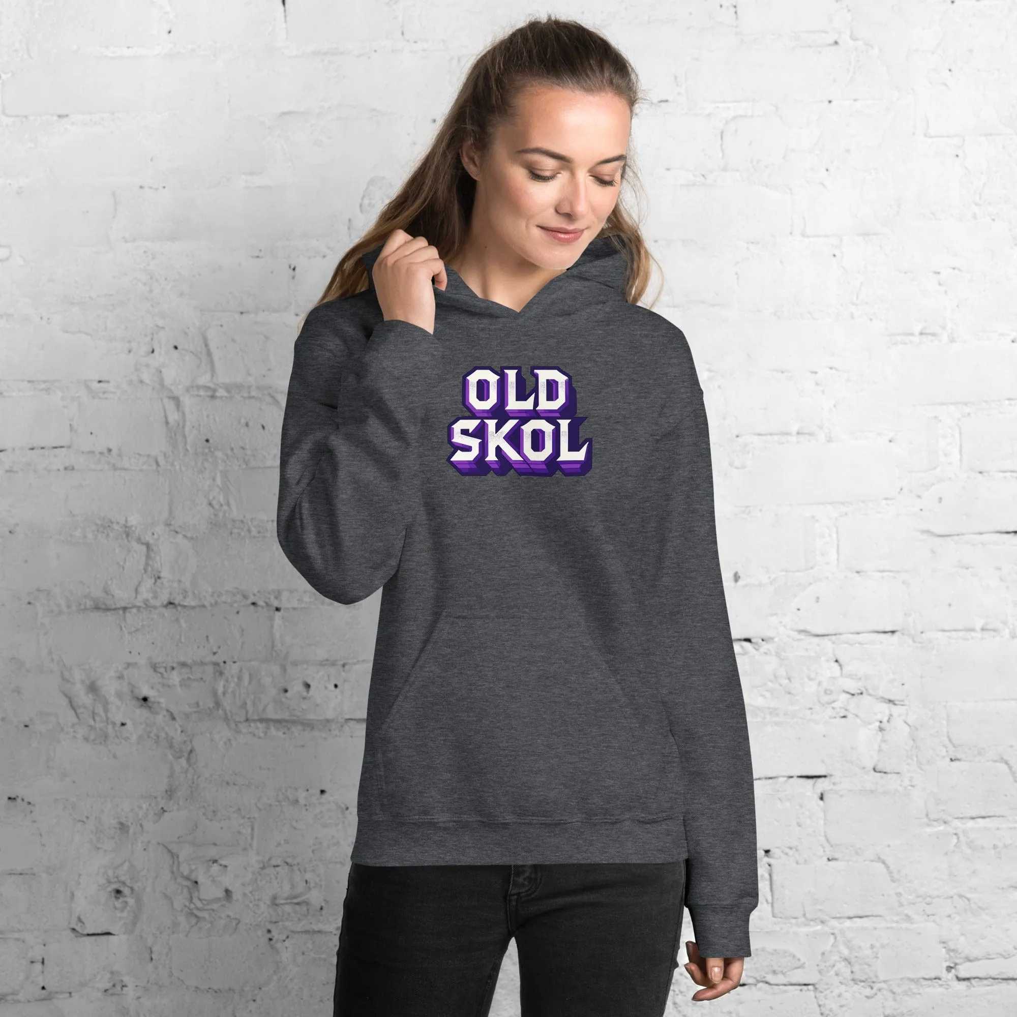 Old Skol Minnesota Vikings Football Fan Men's/Unisex Hoodie