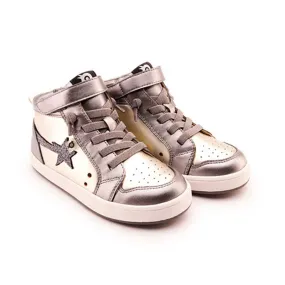 Old Soles Girl's Team-Star Titanium/Gunmetal