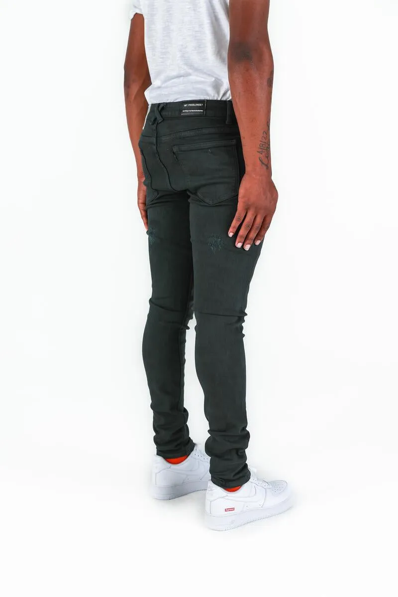 Pheelings TAKE THE CHANCE SKINNY DENIM (BLACK)