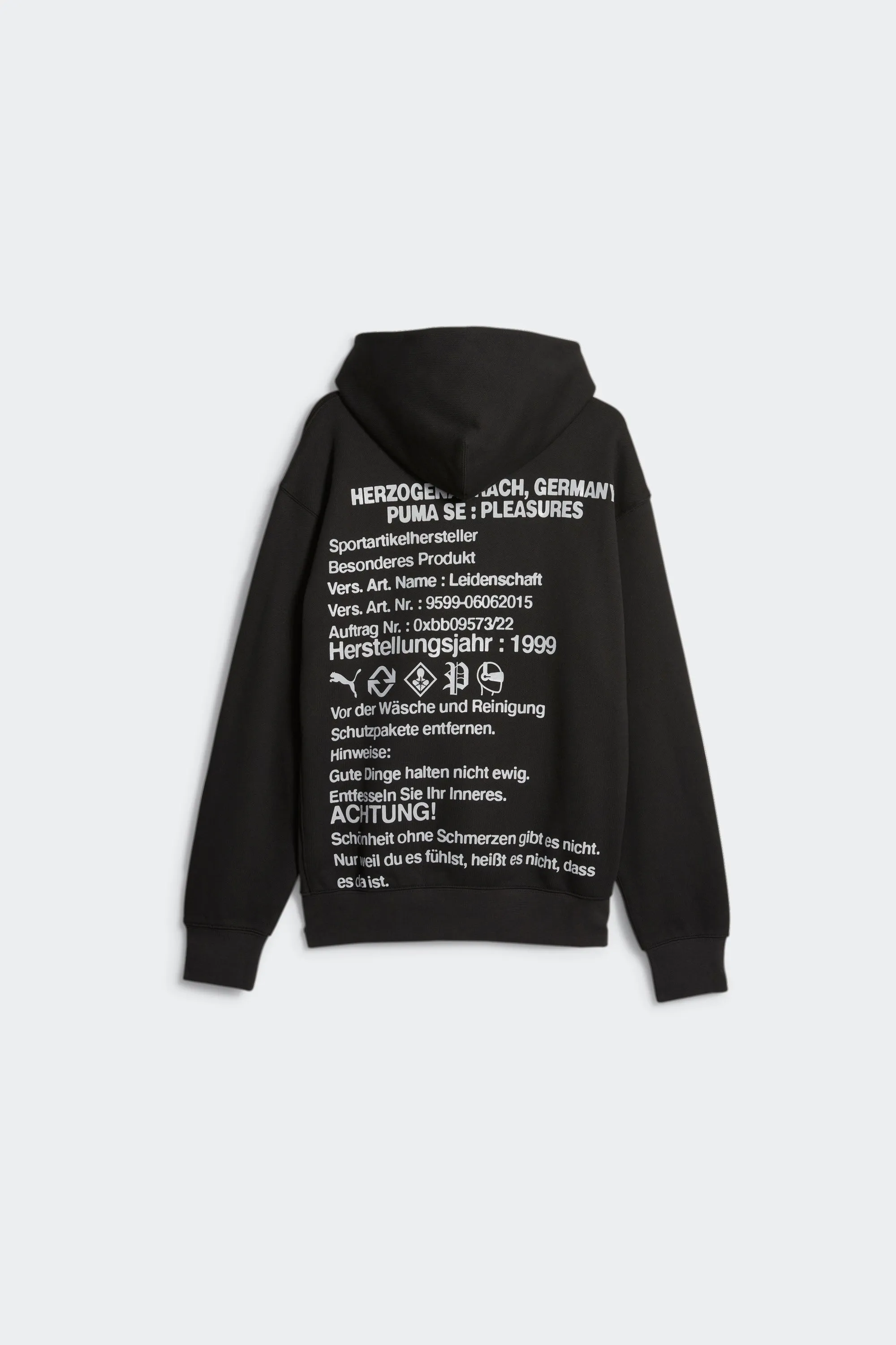 PLEASURES GRAPHIC HOODIE