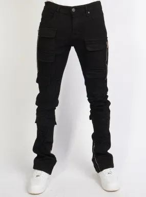 Politics Jeans - Murph - Skinny Stacked - Jet Black - 505