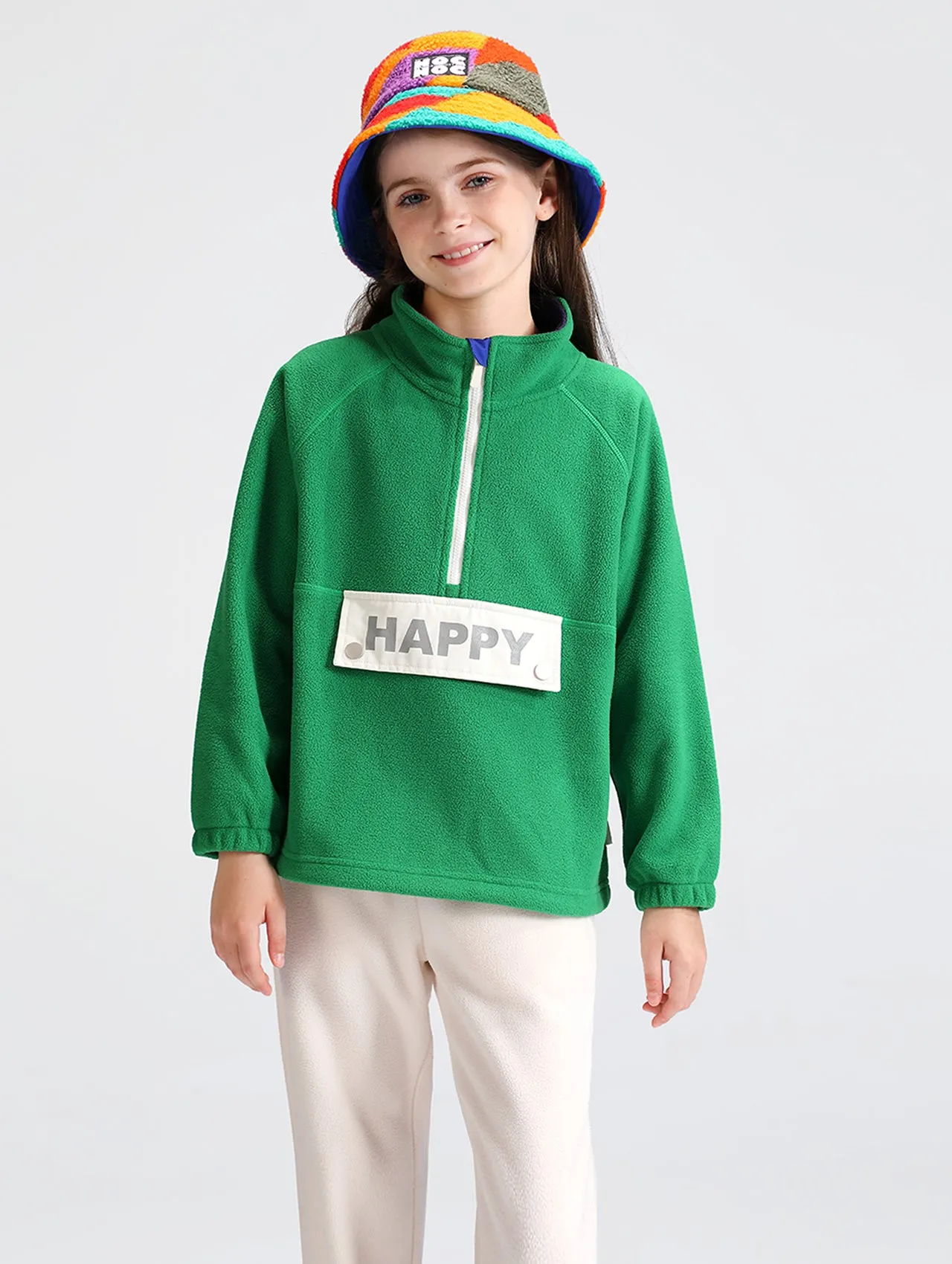 Popcorn Family Fleece Pullover