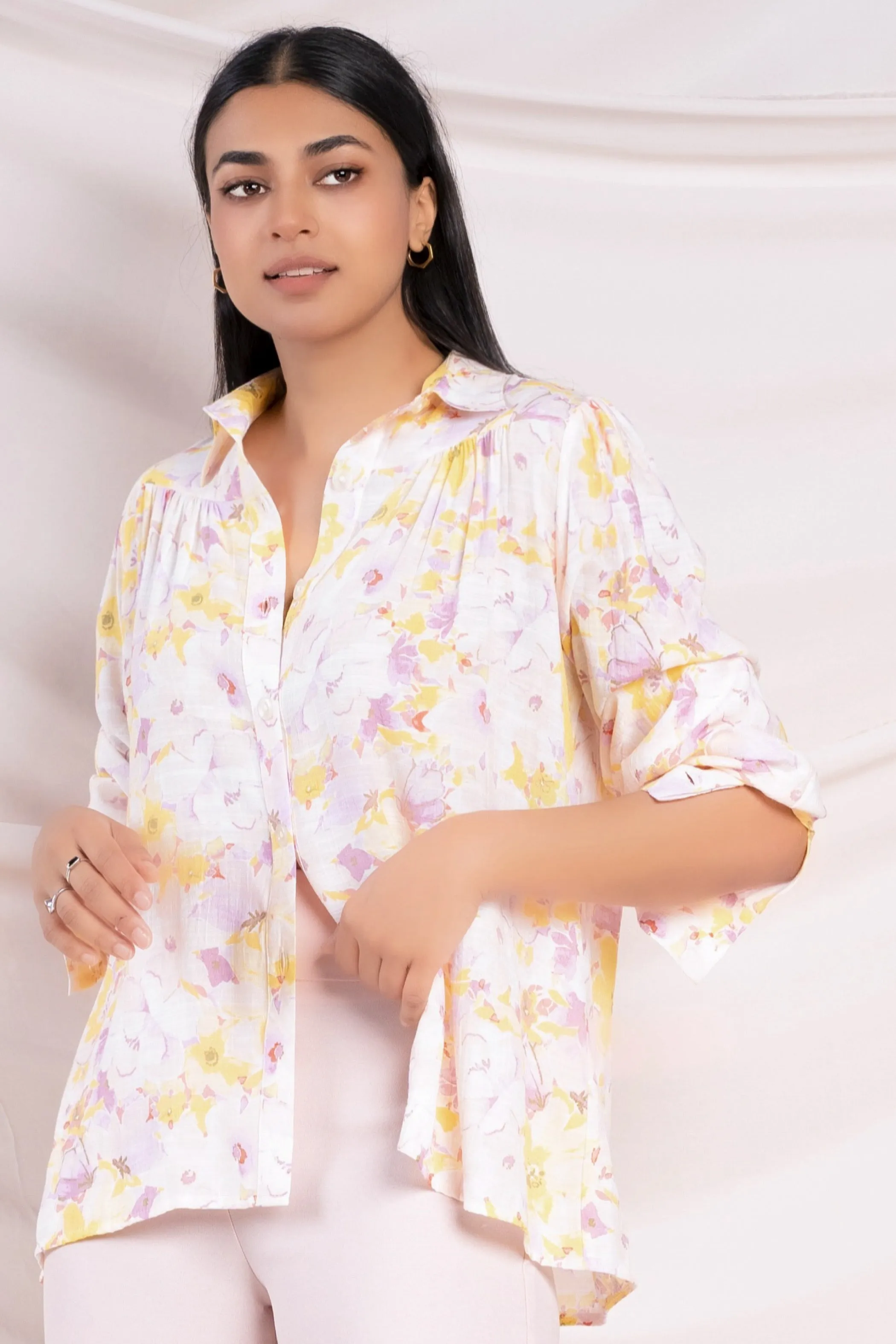 Printed Oversized Shirt